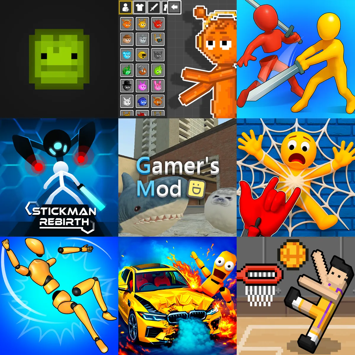Ragdoll Games
