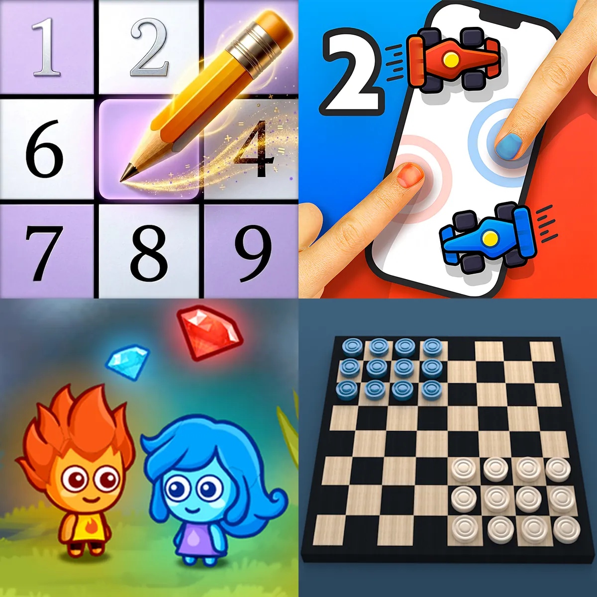2 player puzzle games