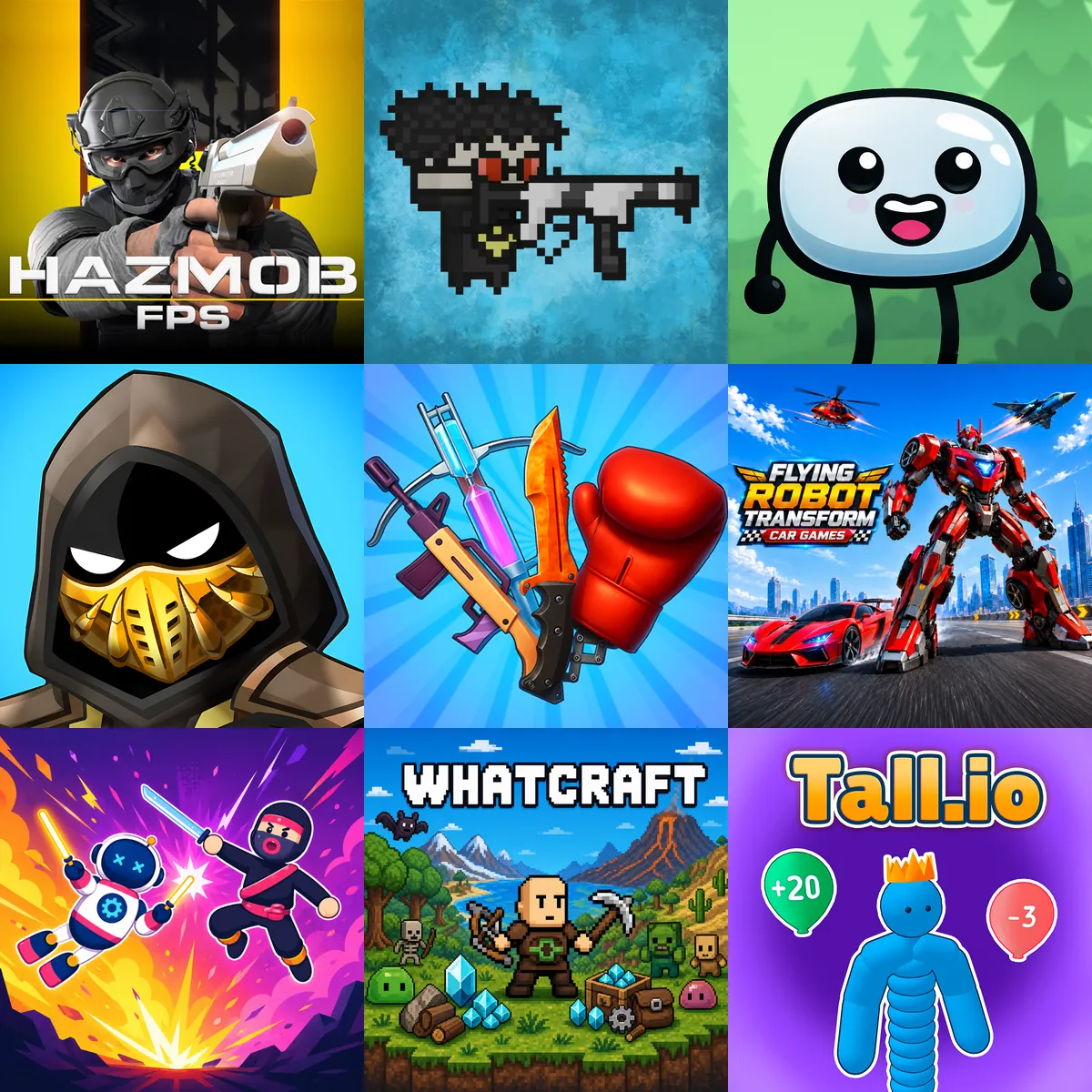 Action fighting games