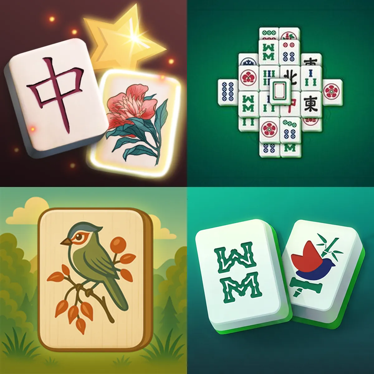 Pyramid mahjong