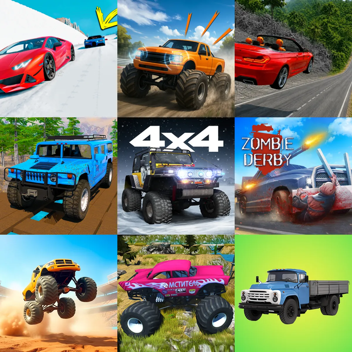 Offroad car games