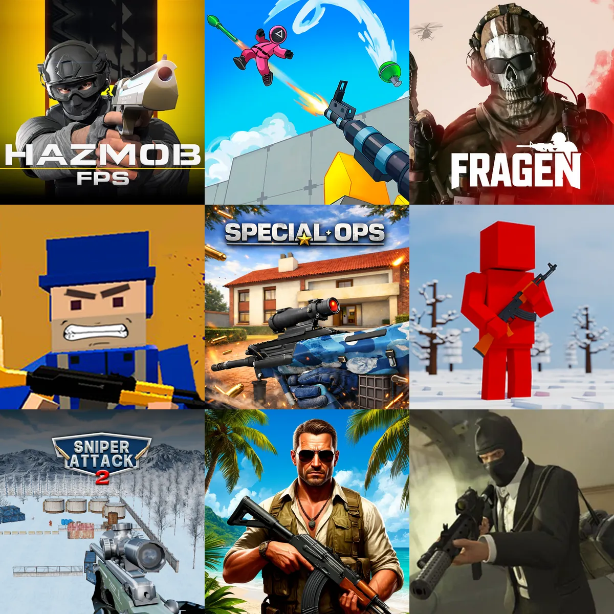 First Person Shooter Games