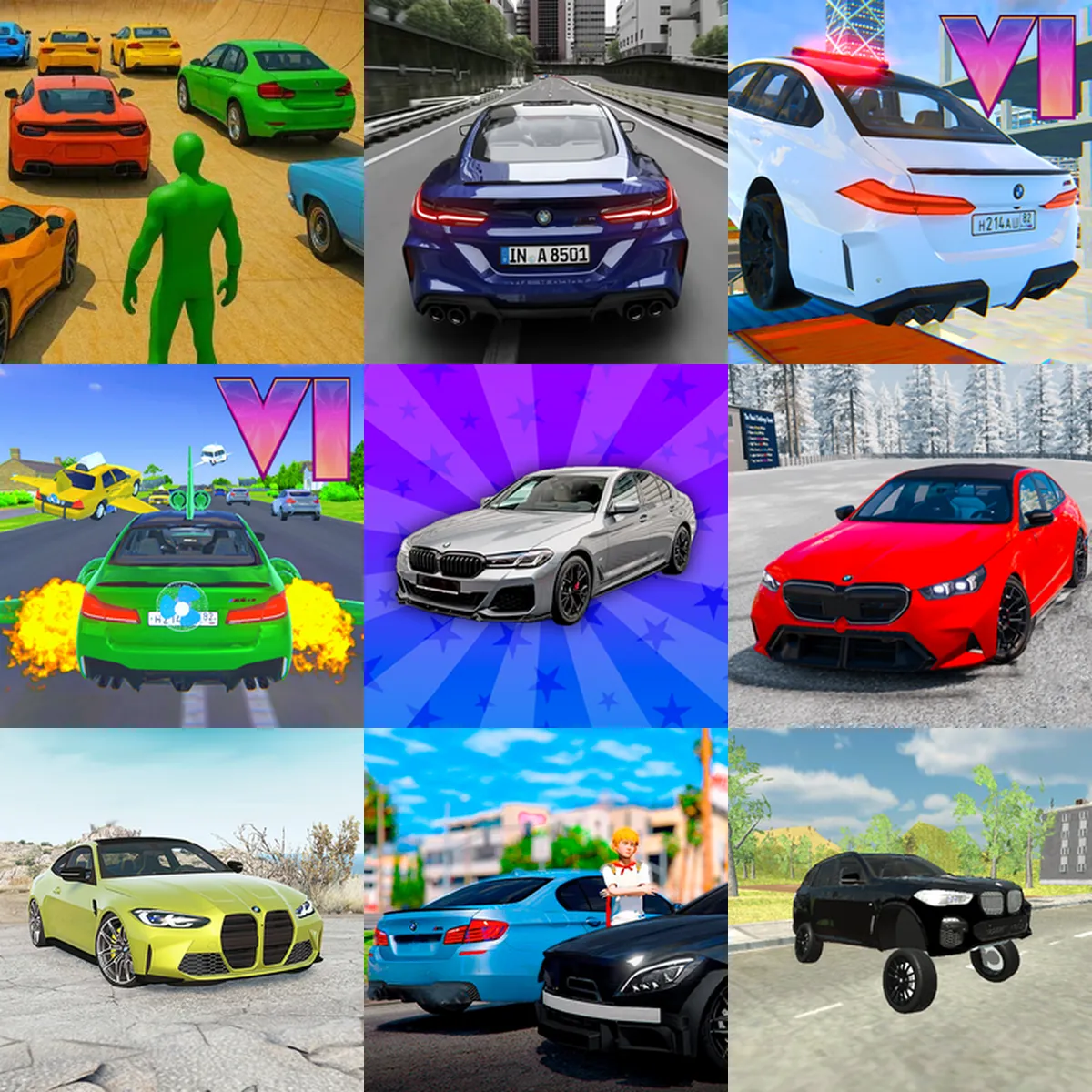 BMW car games
