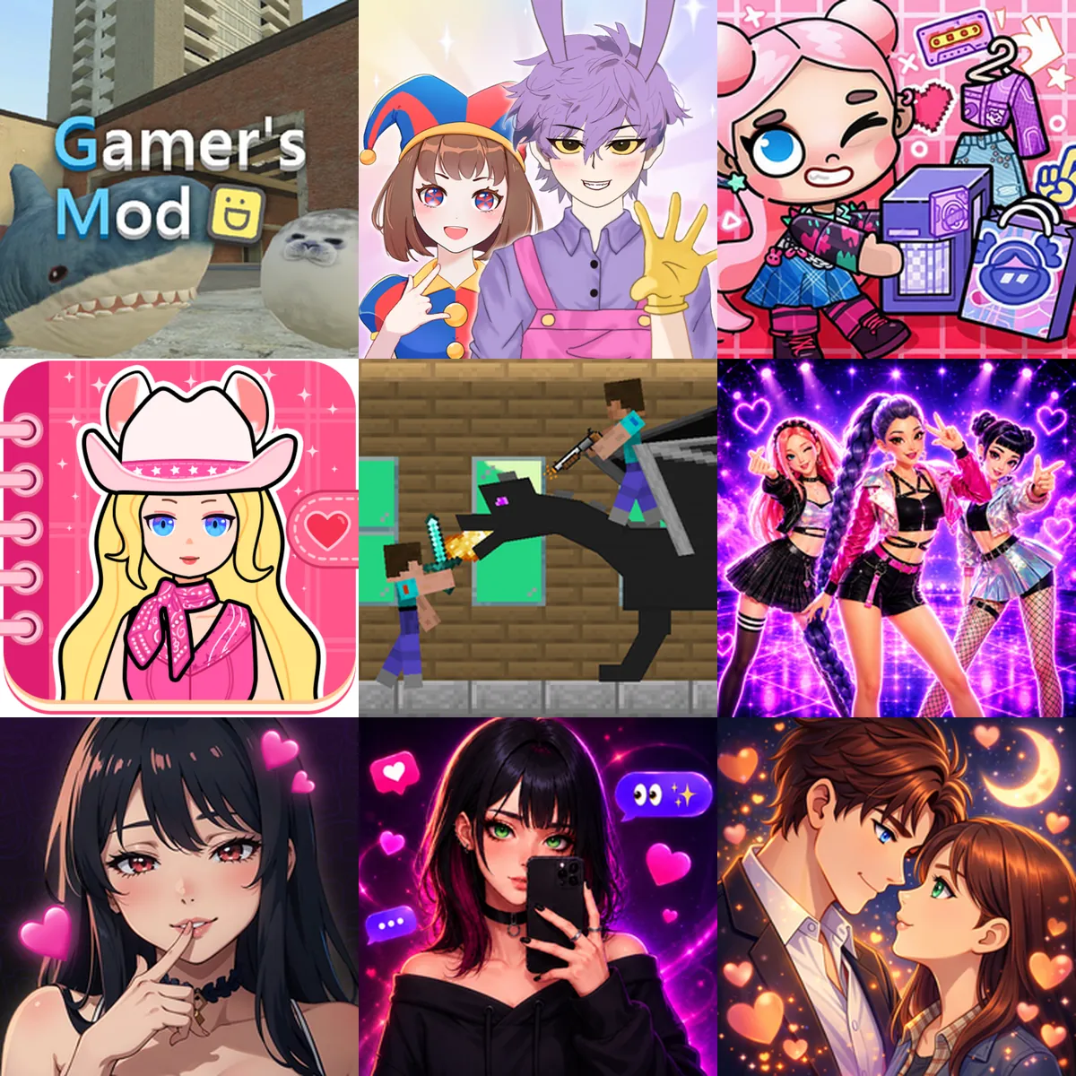 Anime Games