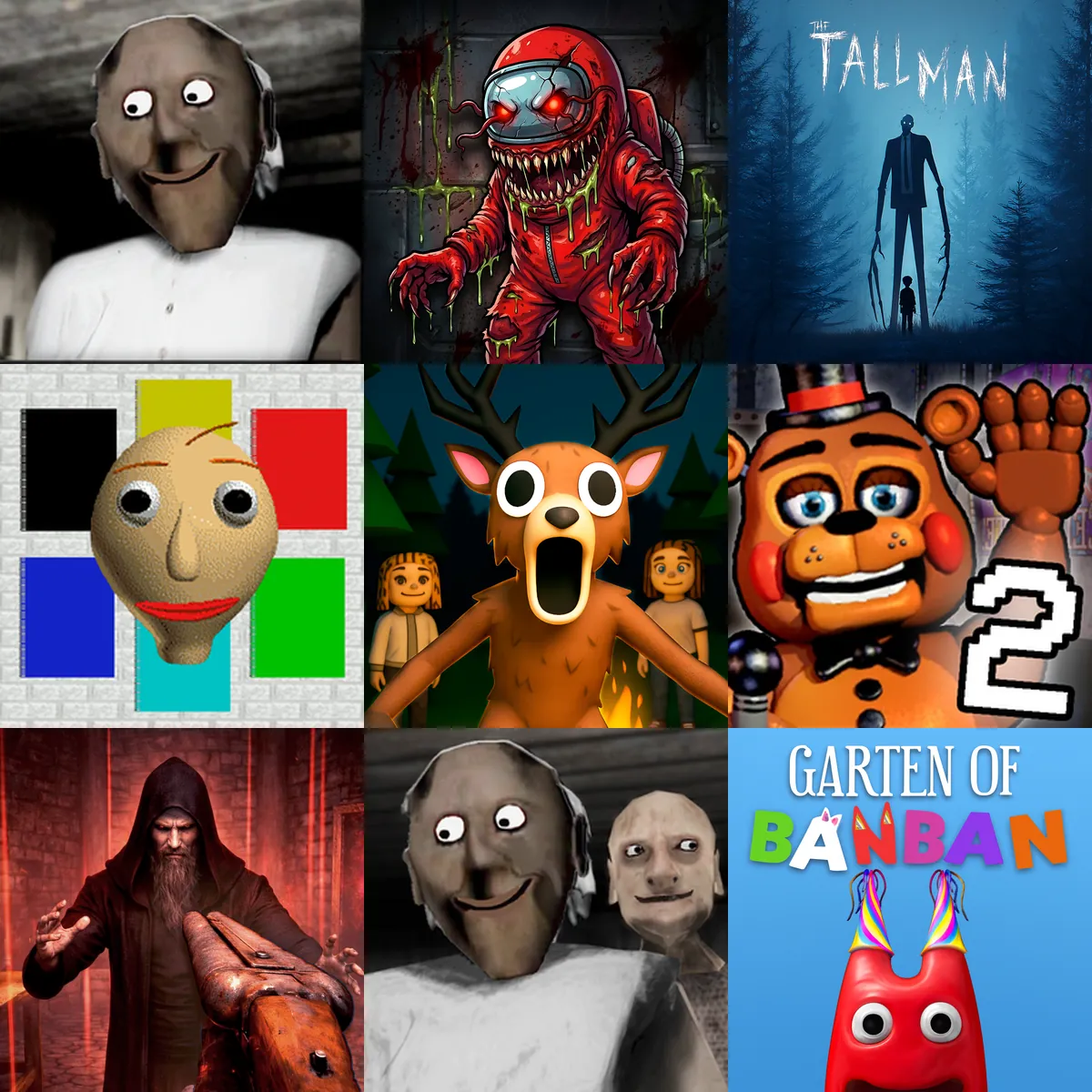 3D horror games