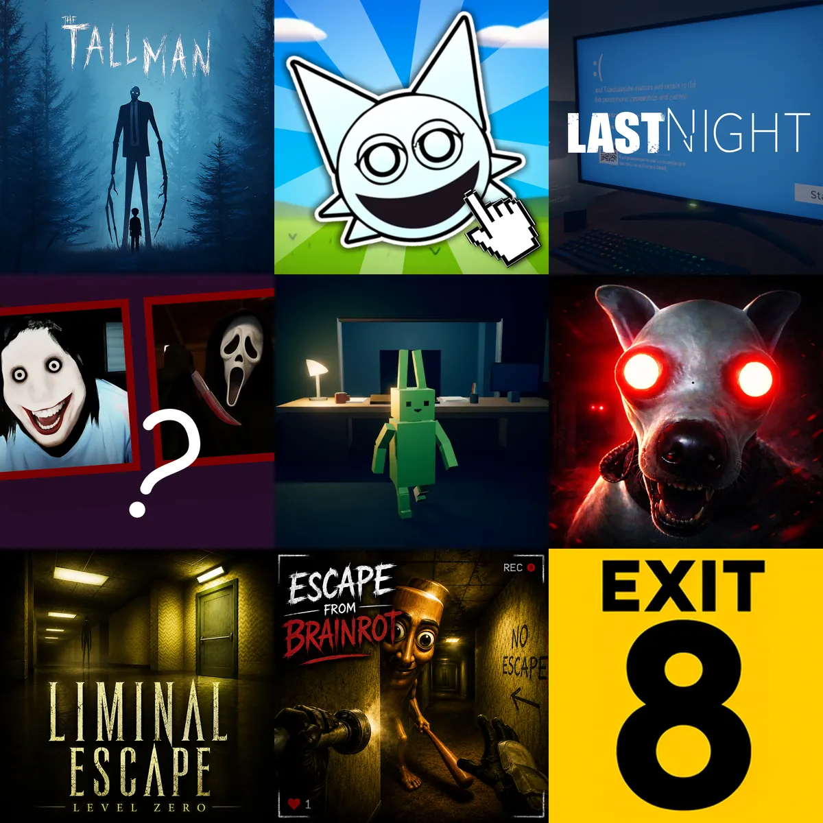 Psychological horror games