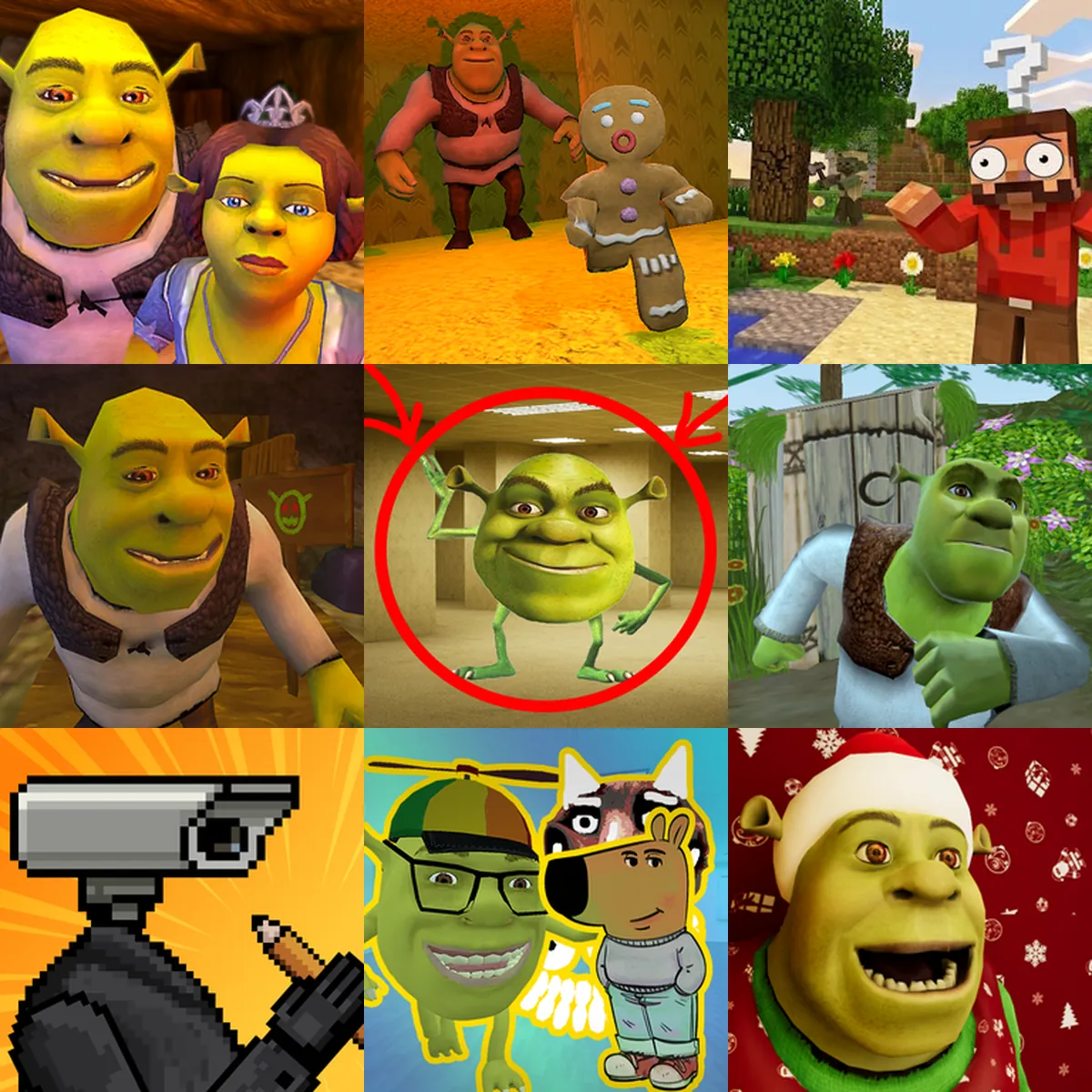 Shrek Games