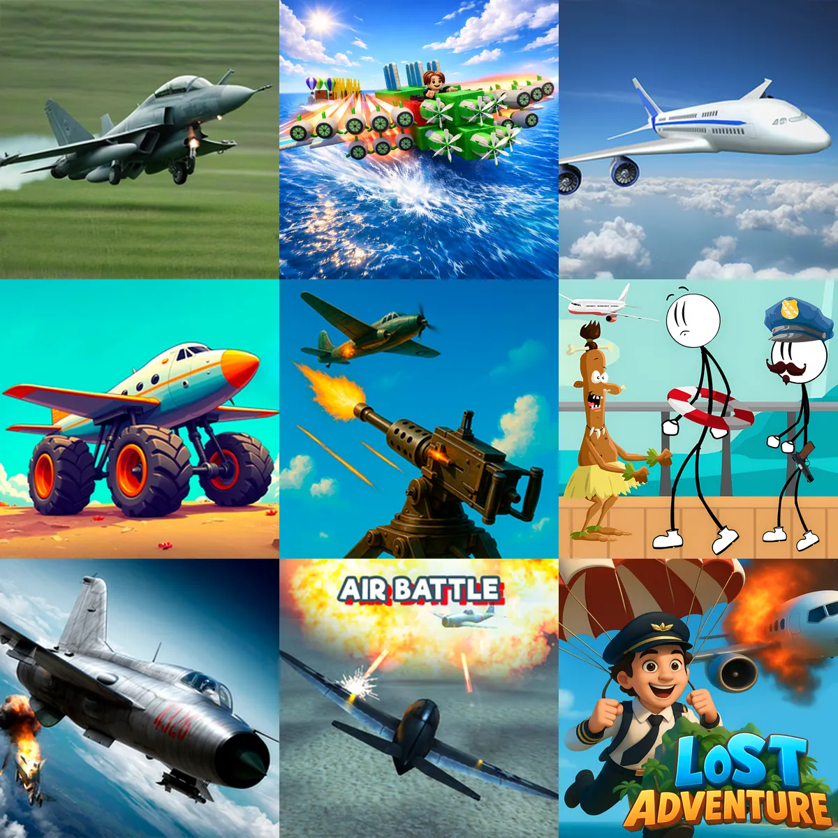 Plane Games