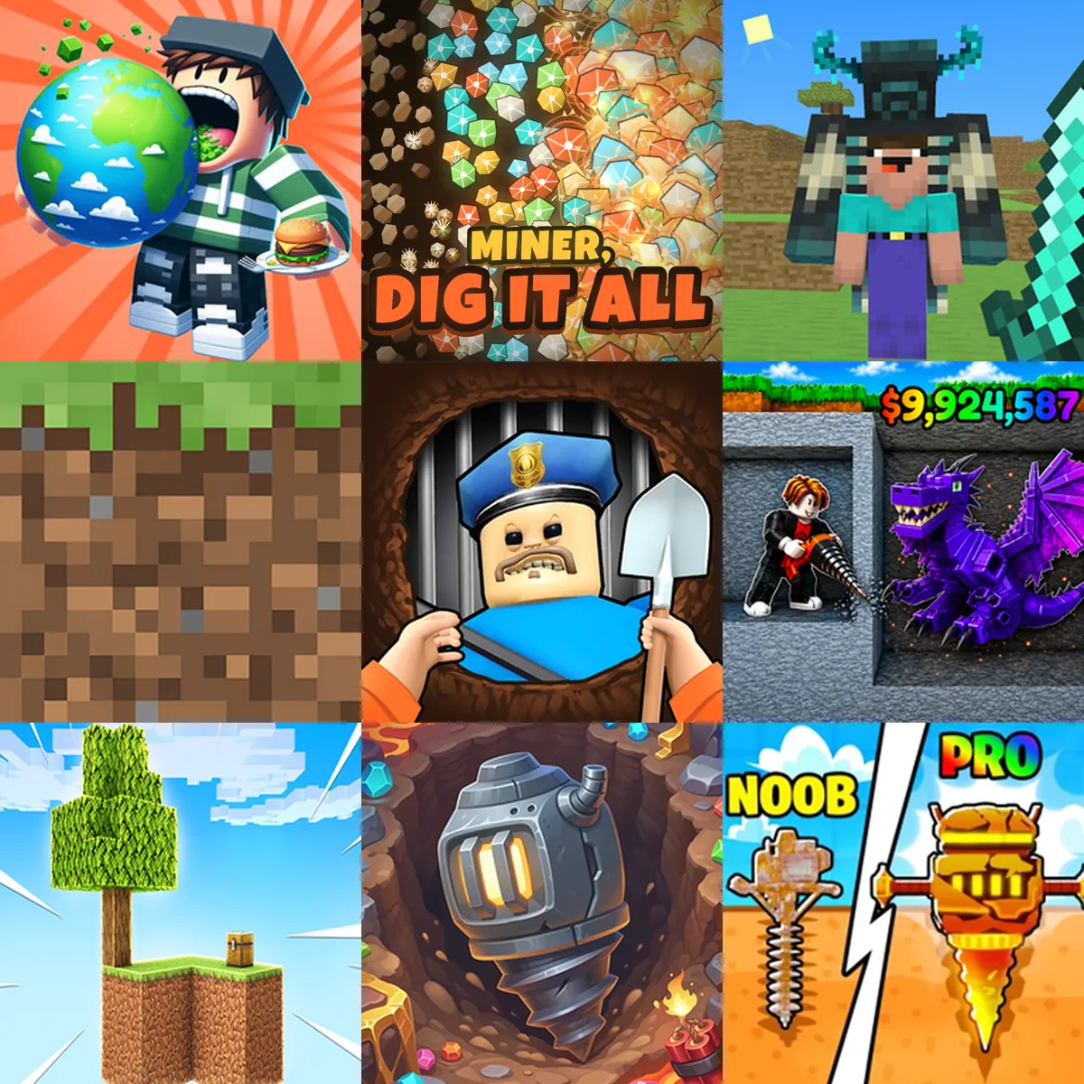 Digging Games