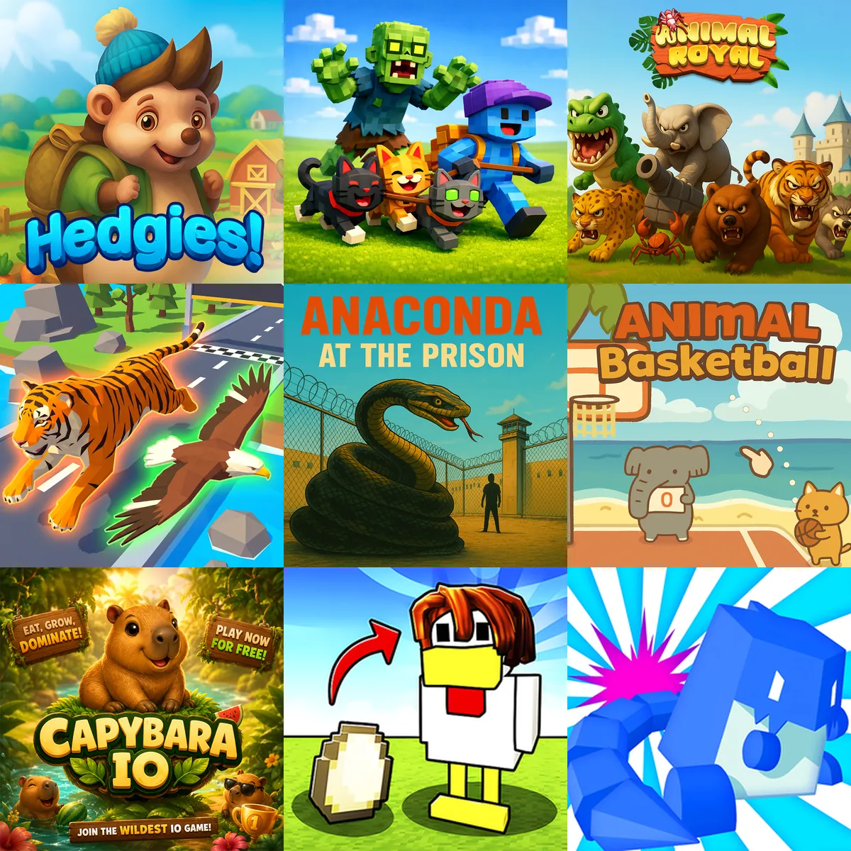 Animal io games