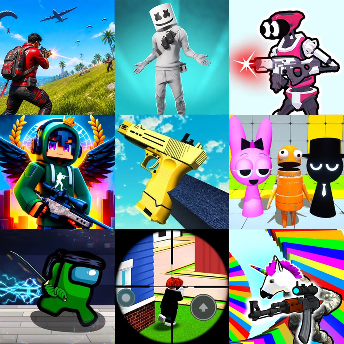 Fortnite Ripoff Games