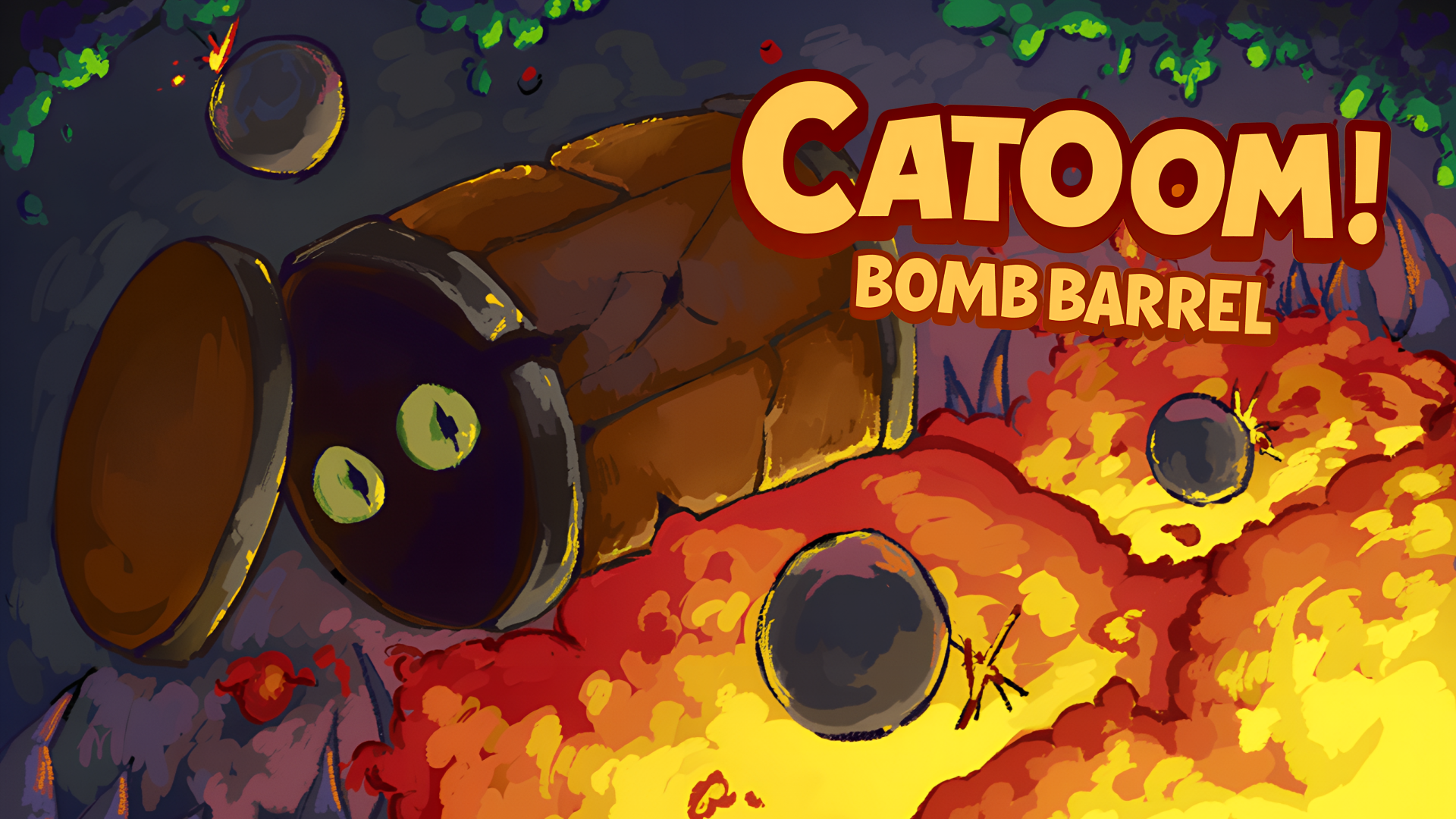 Imagen de portada de Catoom! - Bomb Barrel