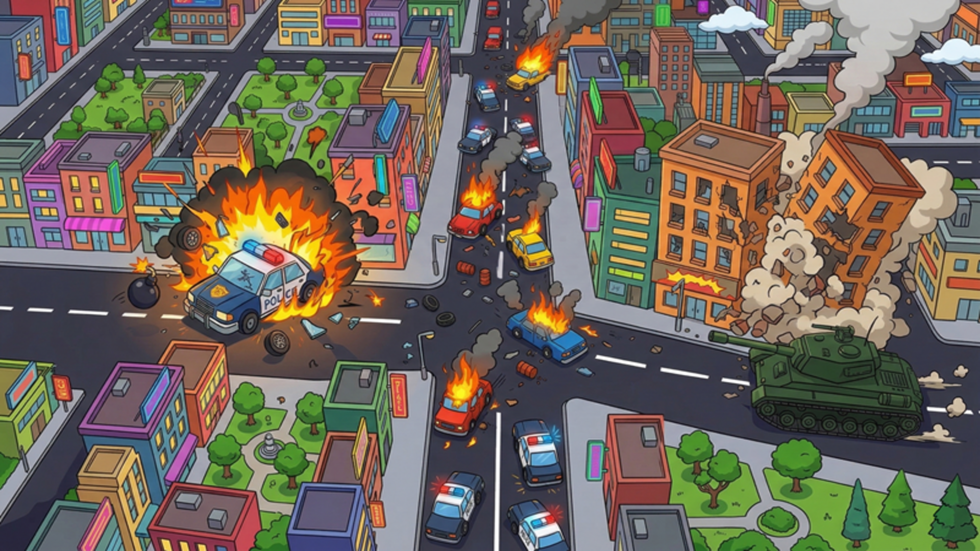 Copertina di Chaos City