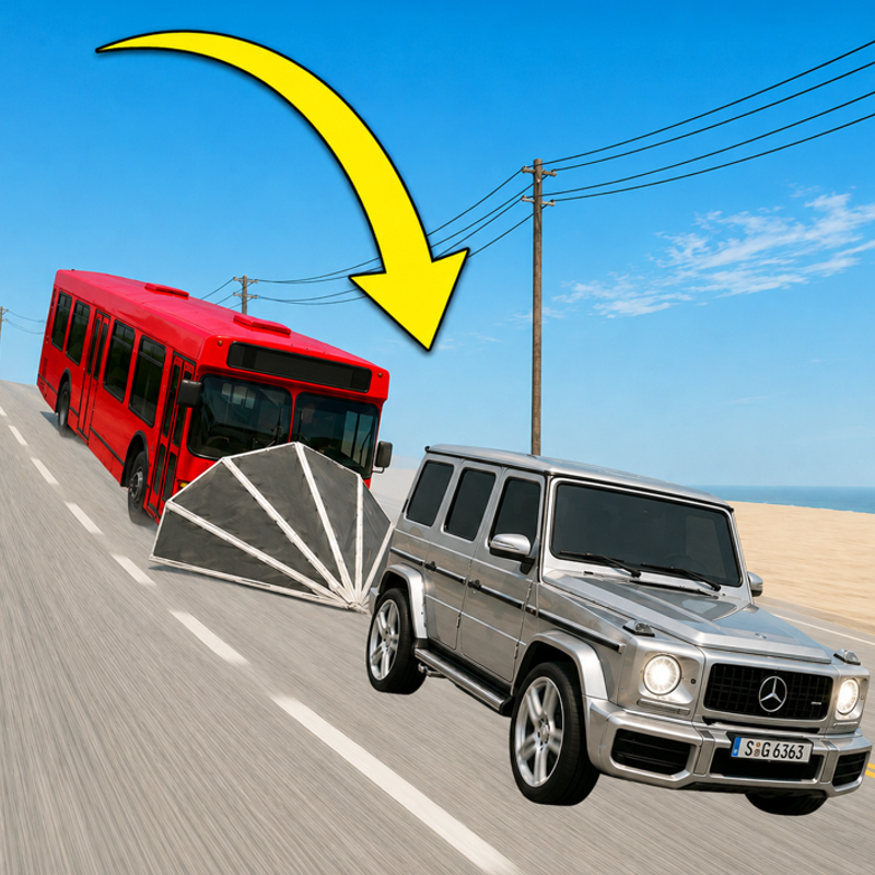  Cheat cars vs buses