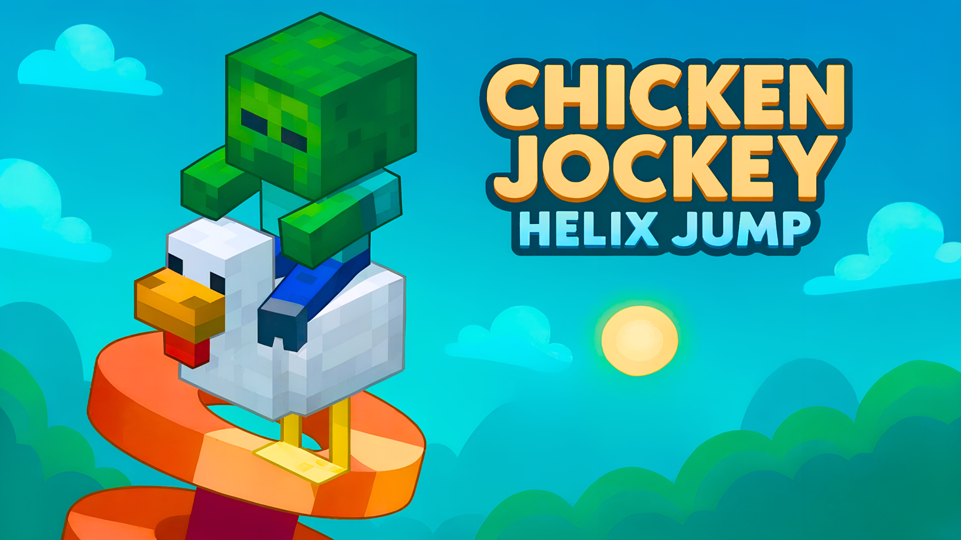 Chicken Jockey Helix Jump