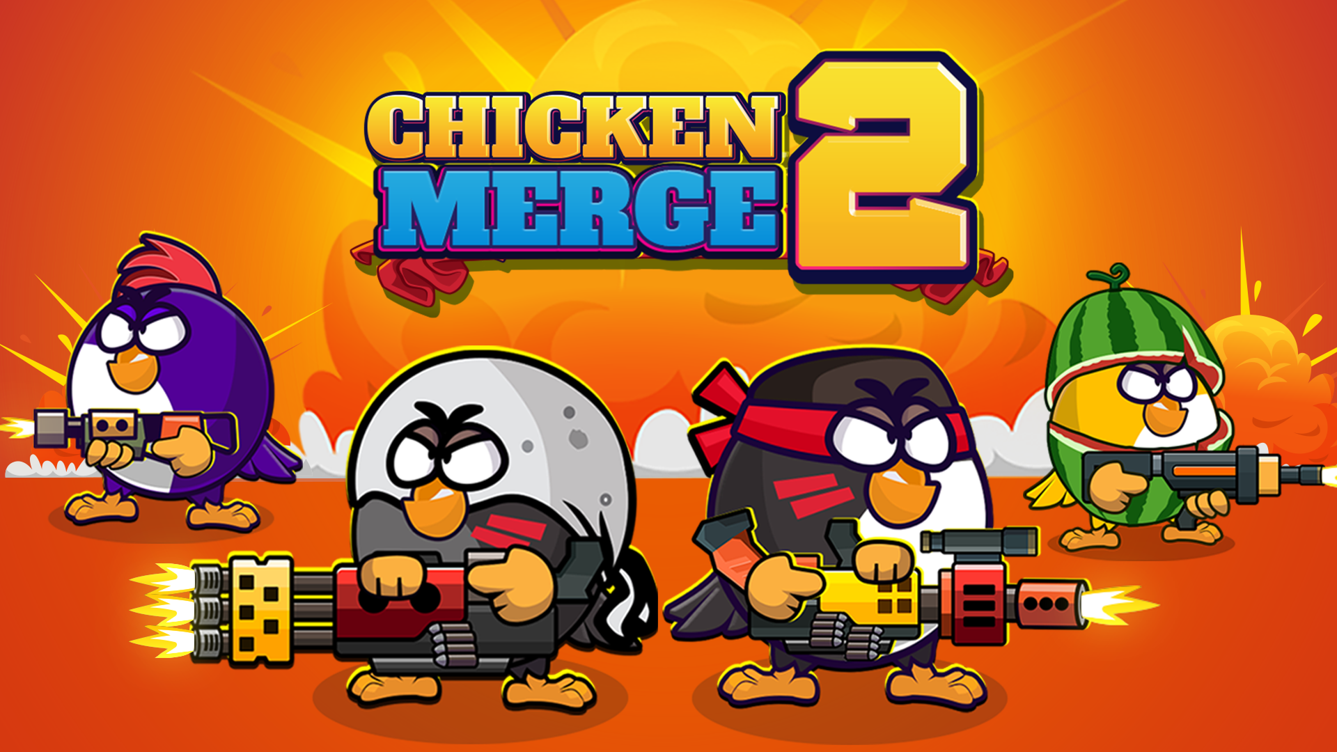 Imagen de portada de Chicken Merge 2