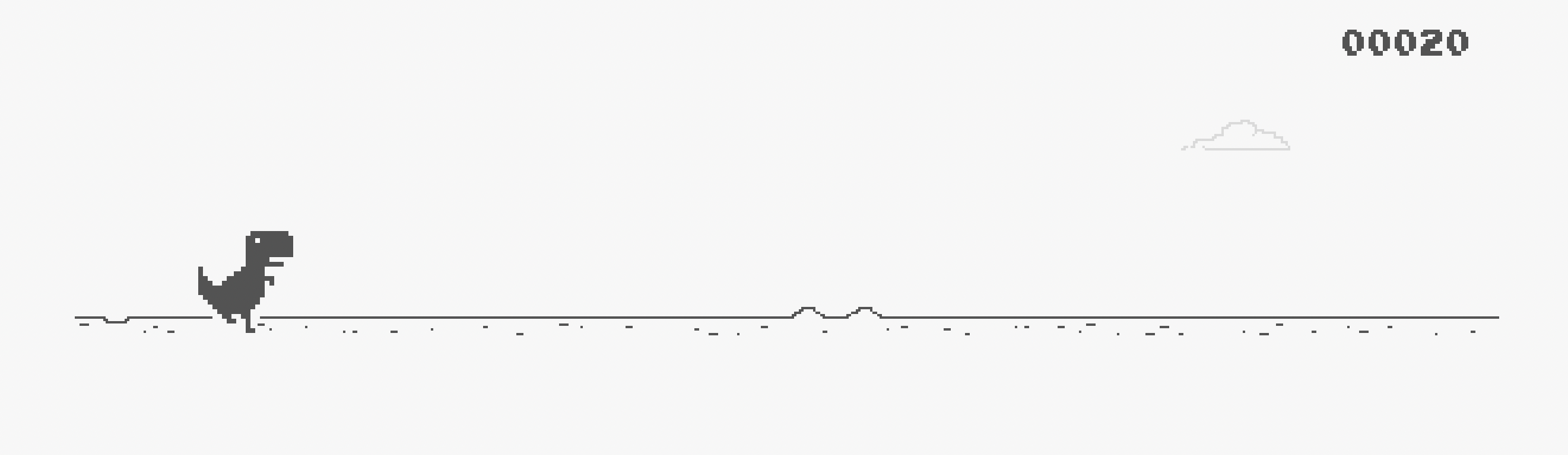 Chrome Dino Game (Original) screenshot 1