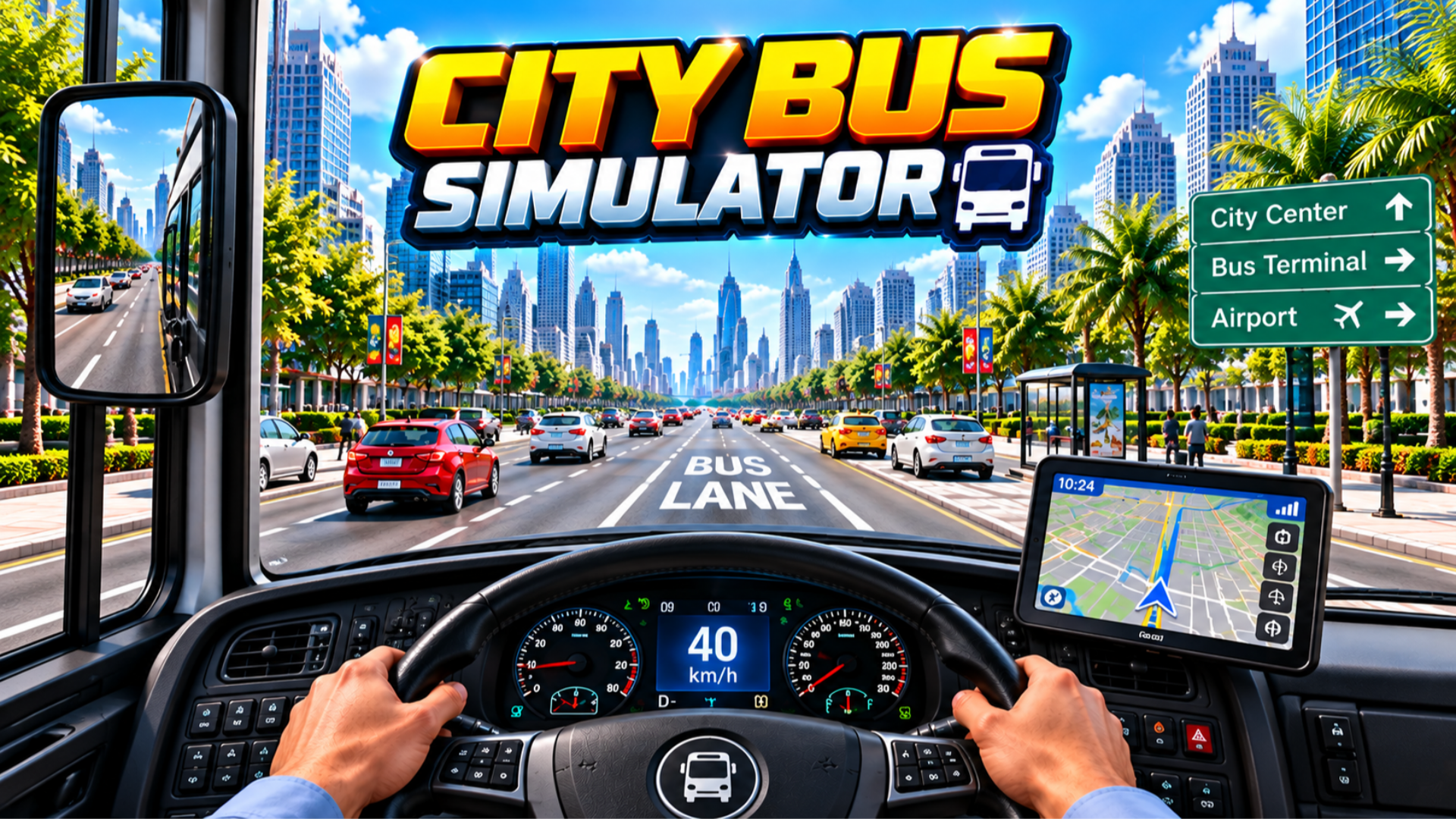 City Bus Simulator Driving Games