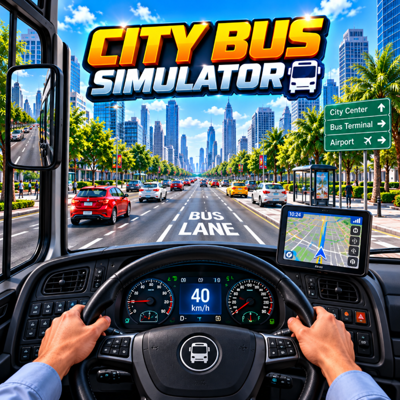 City Bus Simulator Driving Games thumbnail