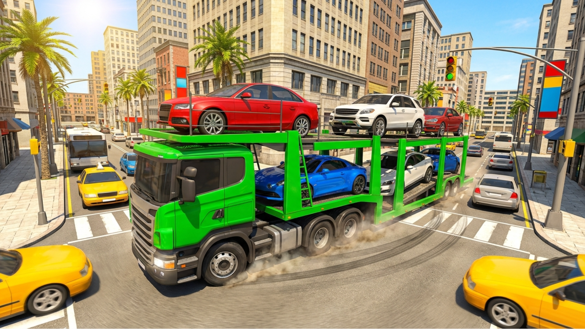 City Cargo Truck Driving Game