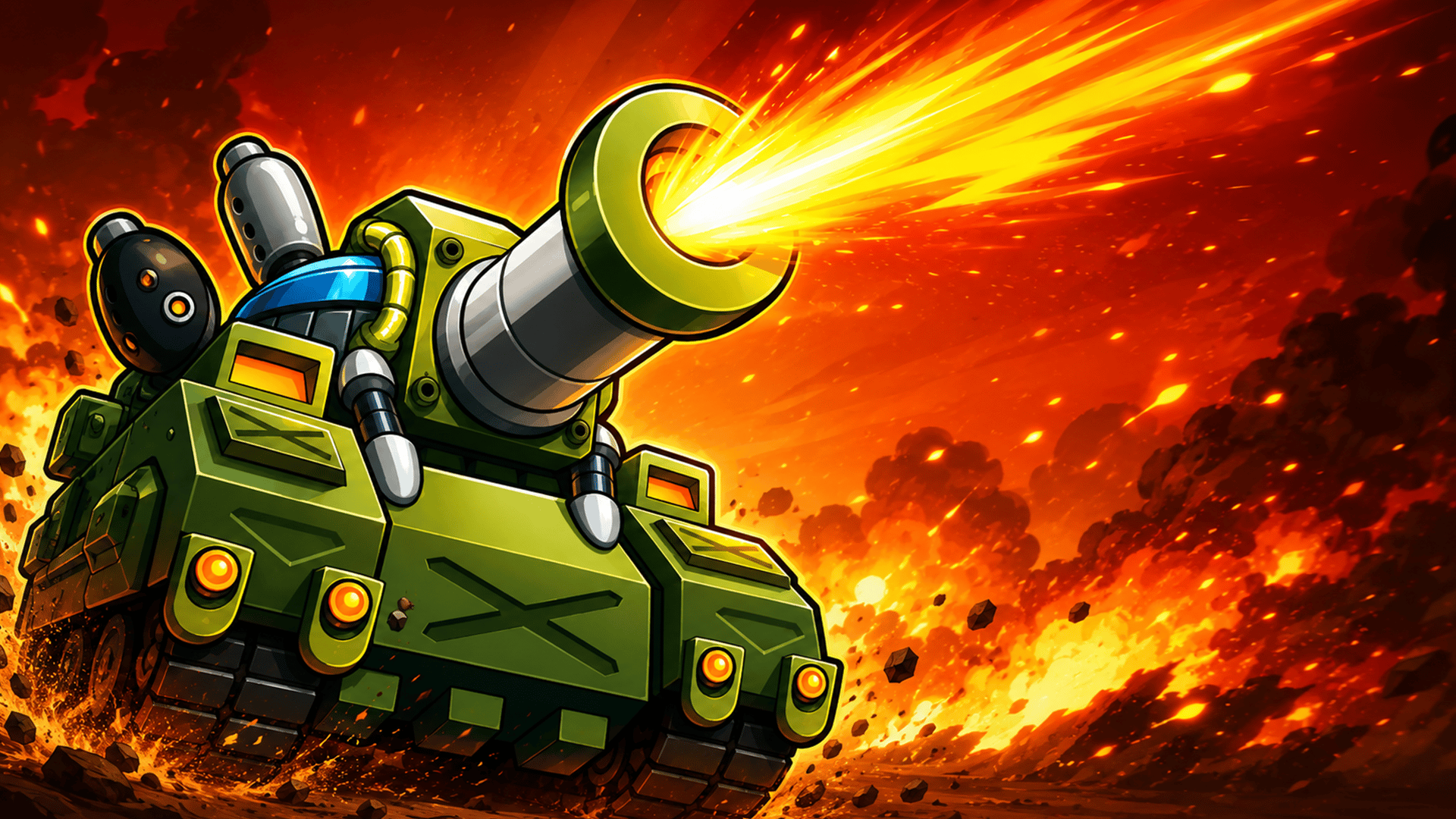 Imagen de portada de Clash of Tanks