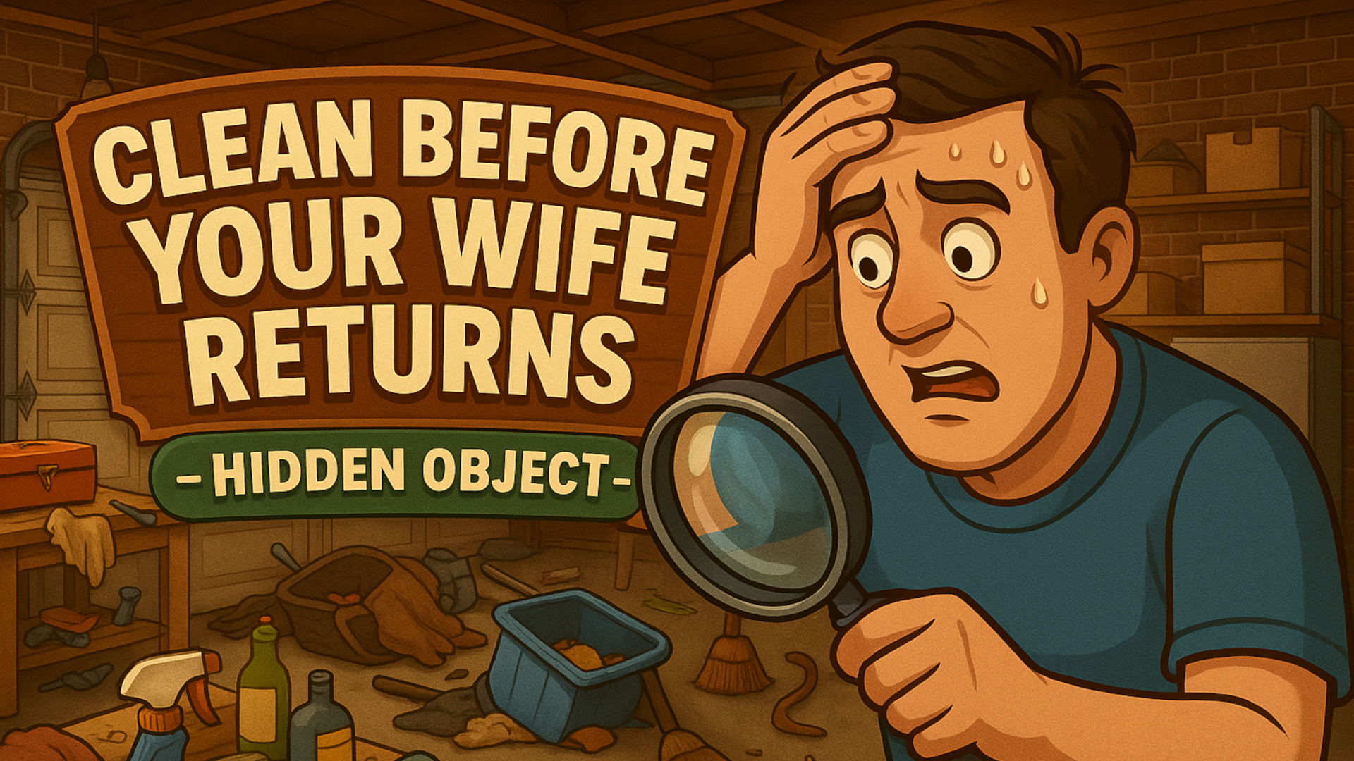Clean Before Your Wife Returns – Hidden Object