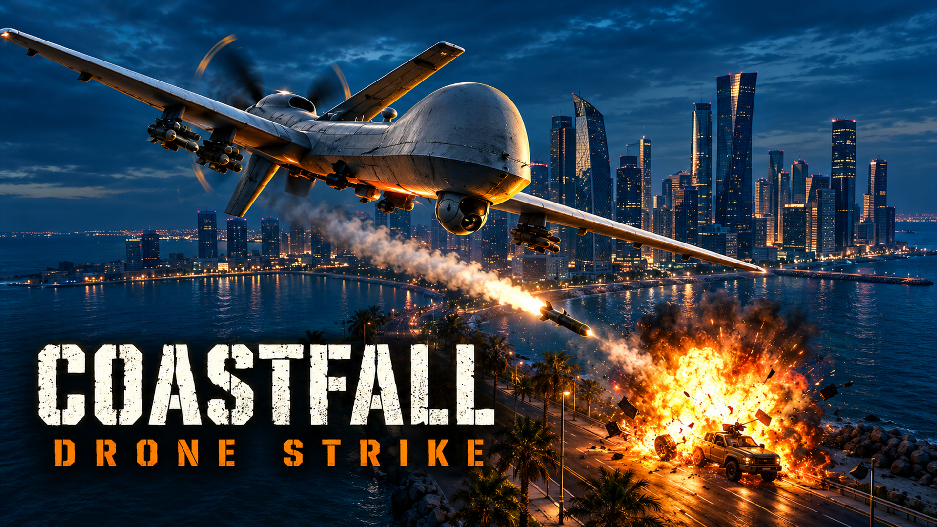 Coastfall: Drone Strike cover art