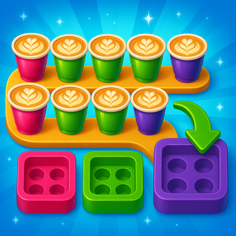 Coffee Color Blocks - Blocks puzzle game thumbnail