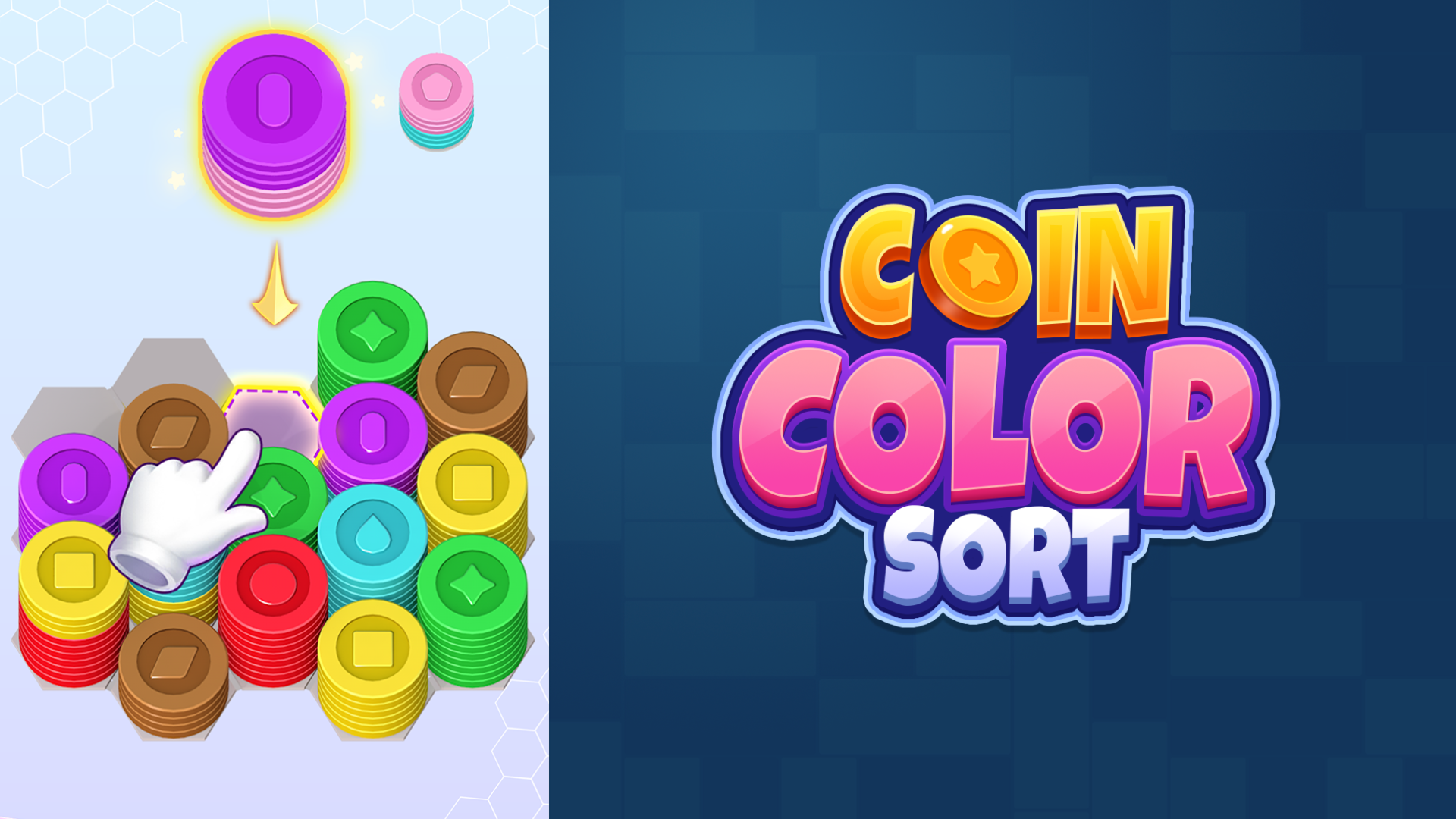 Coin Color Sort game artwork