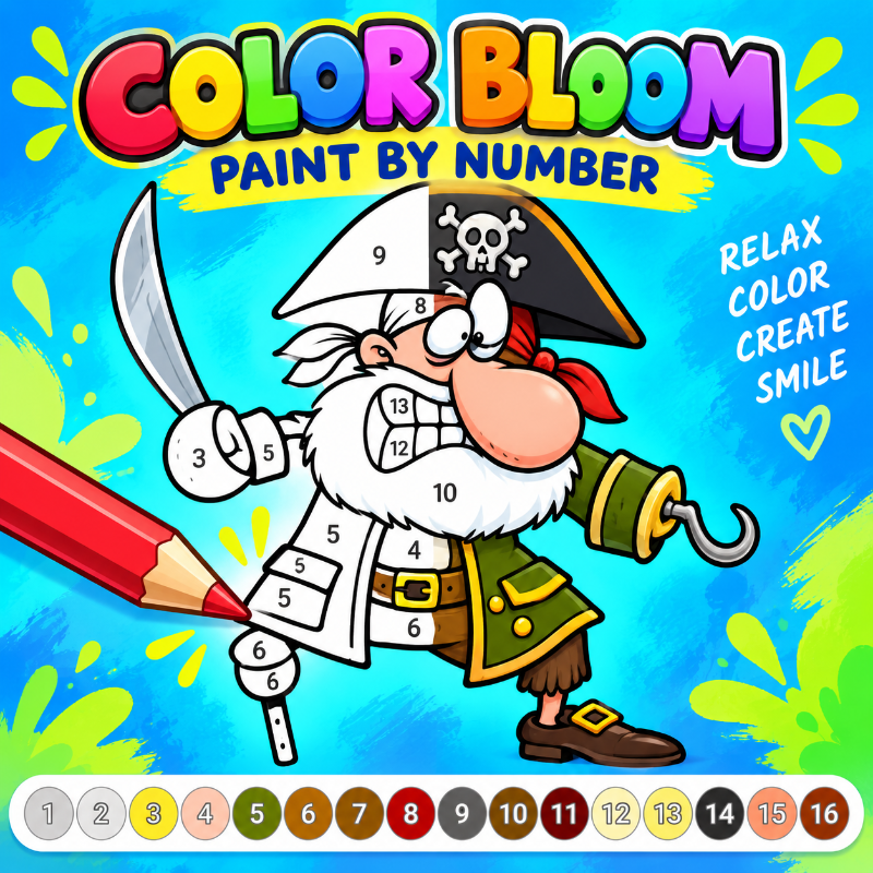 Color Bloom: Paint by Number