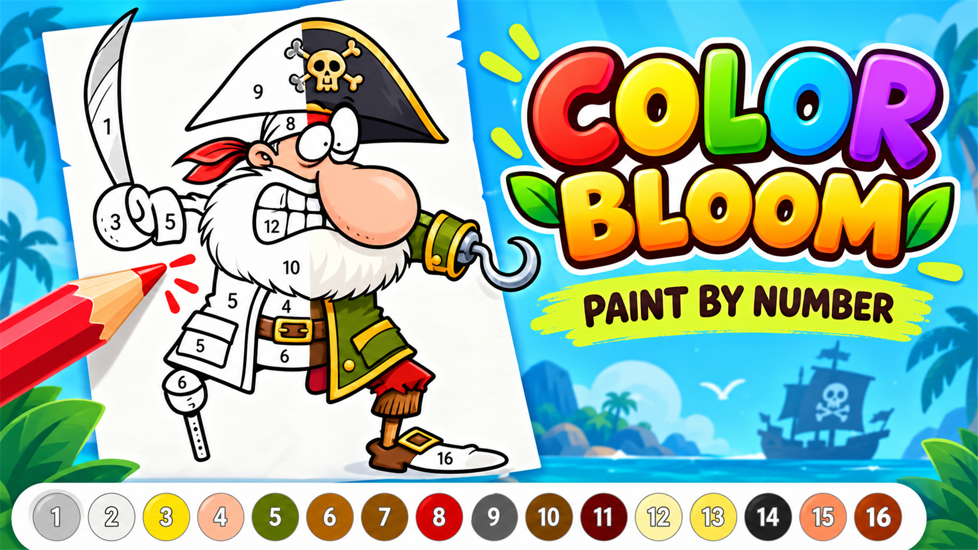 Color Bloom: Paint by Number