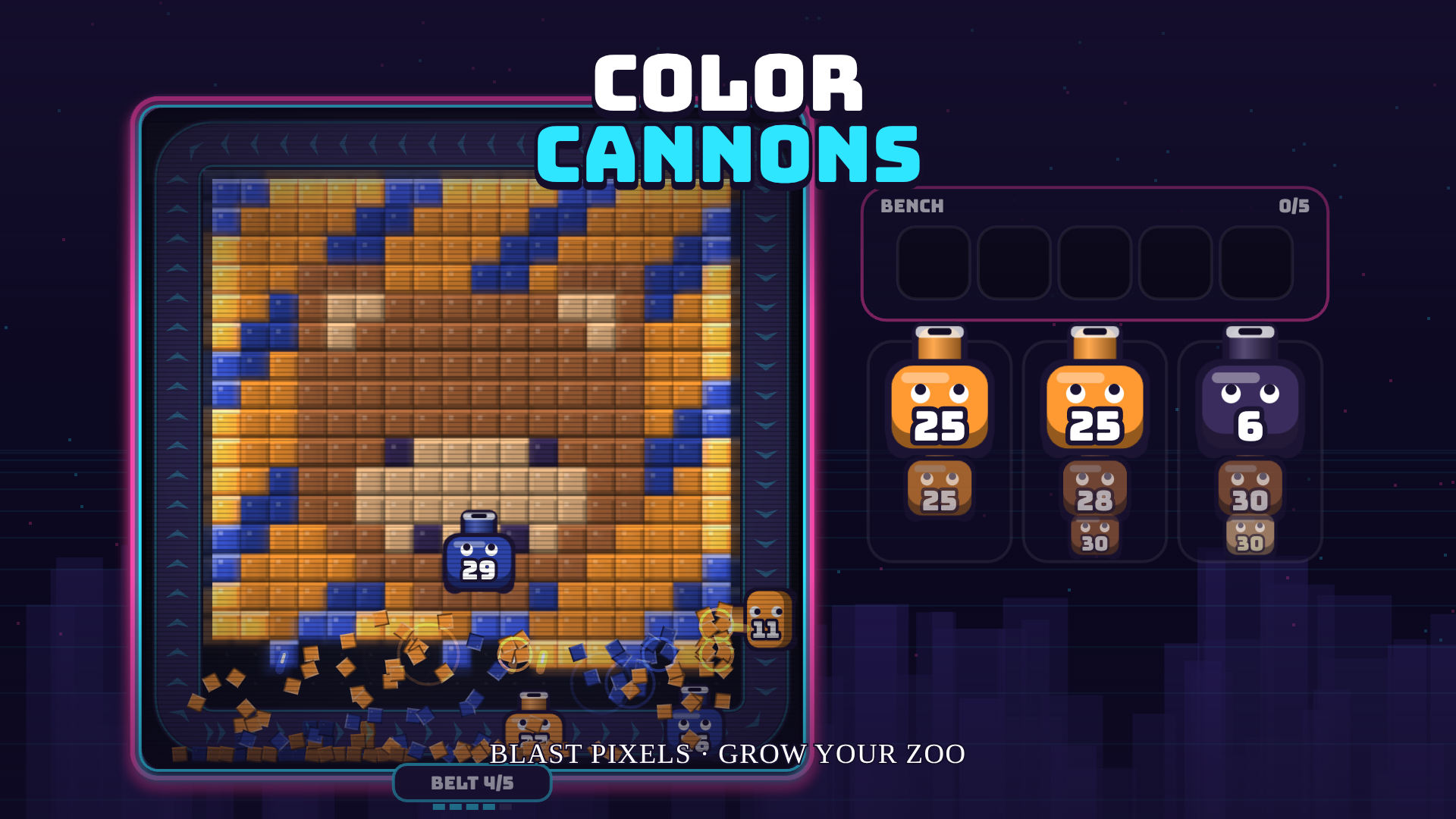 Arte da capa de Color Cannons