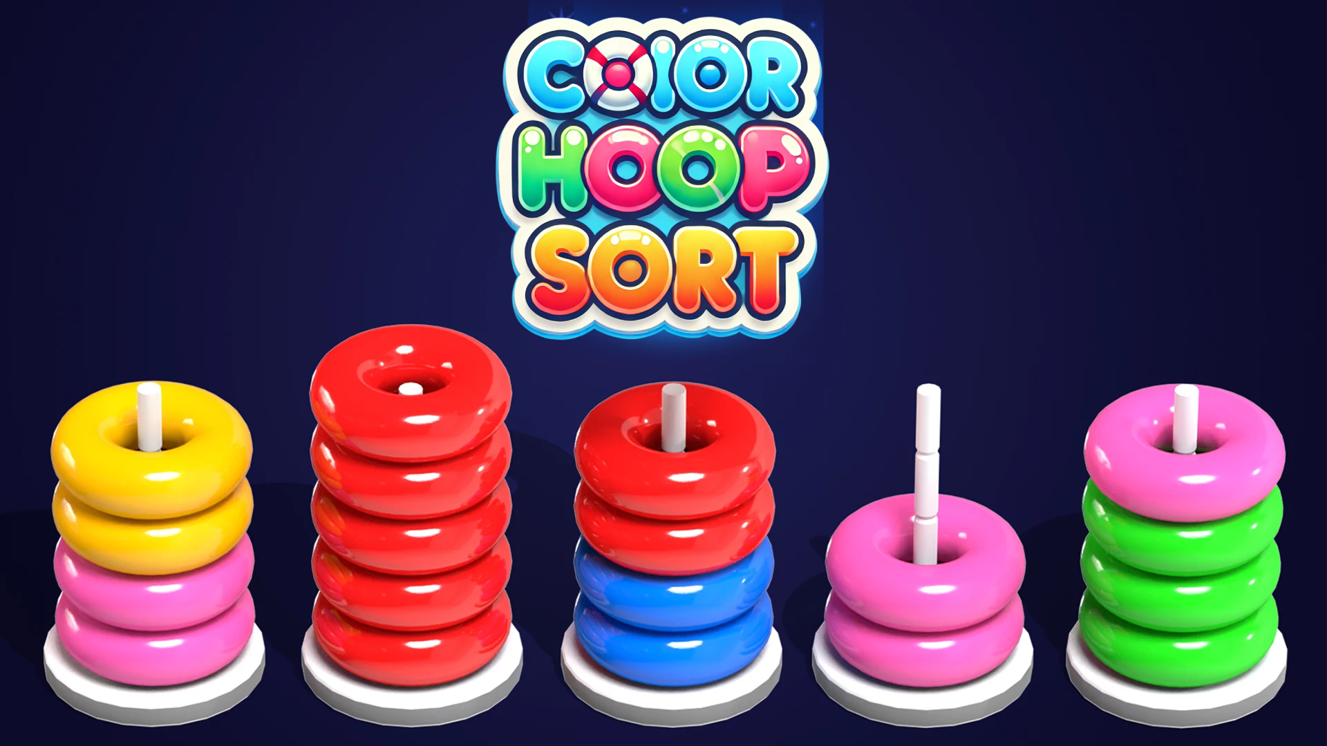 Arte da capa de Color Hoop Sort