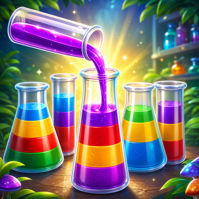 Color Sorting: Rooms - Cozy puzzle game thumbnail