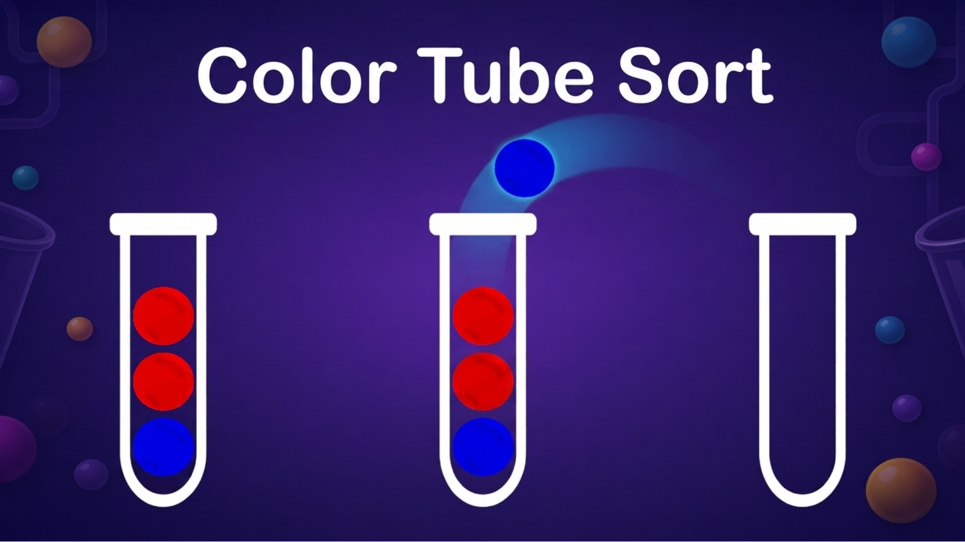 Color Tube Sort: Relaxing Puzzle Game | Playgama
