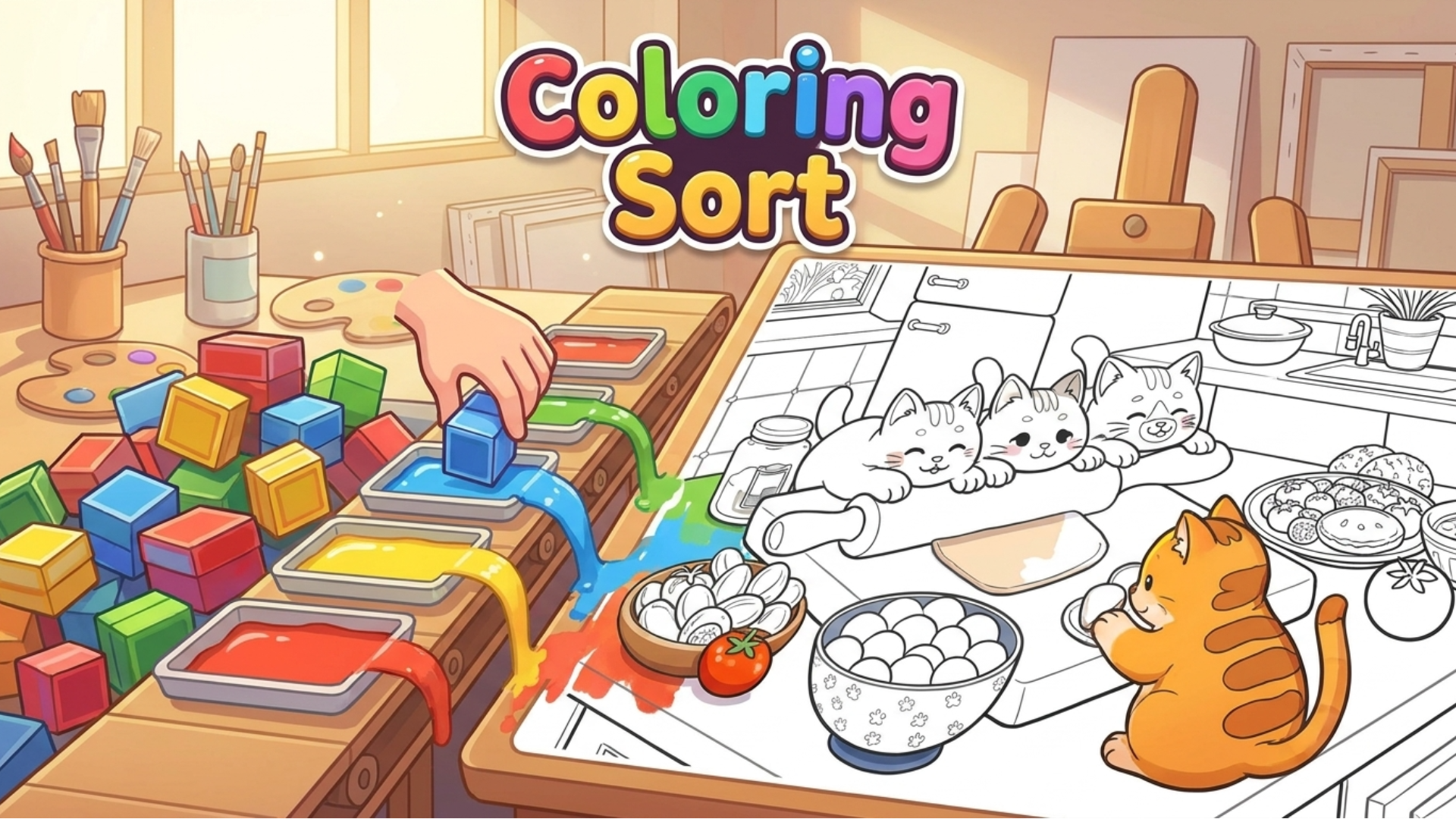 Coloring Sort Coverbild