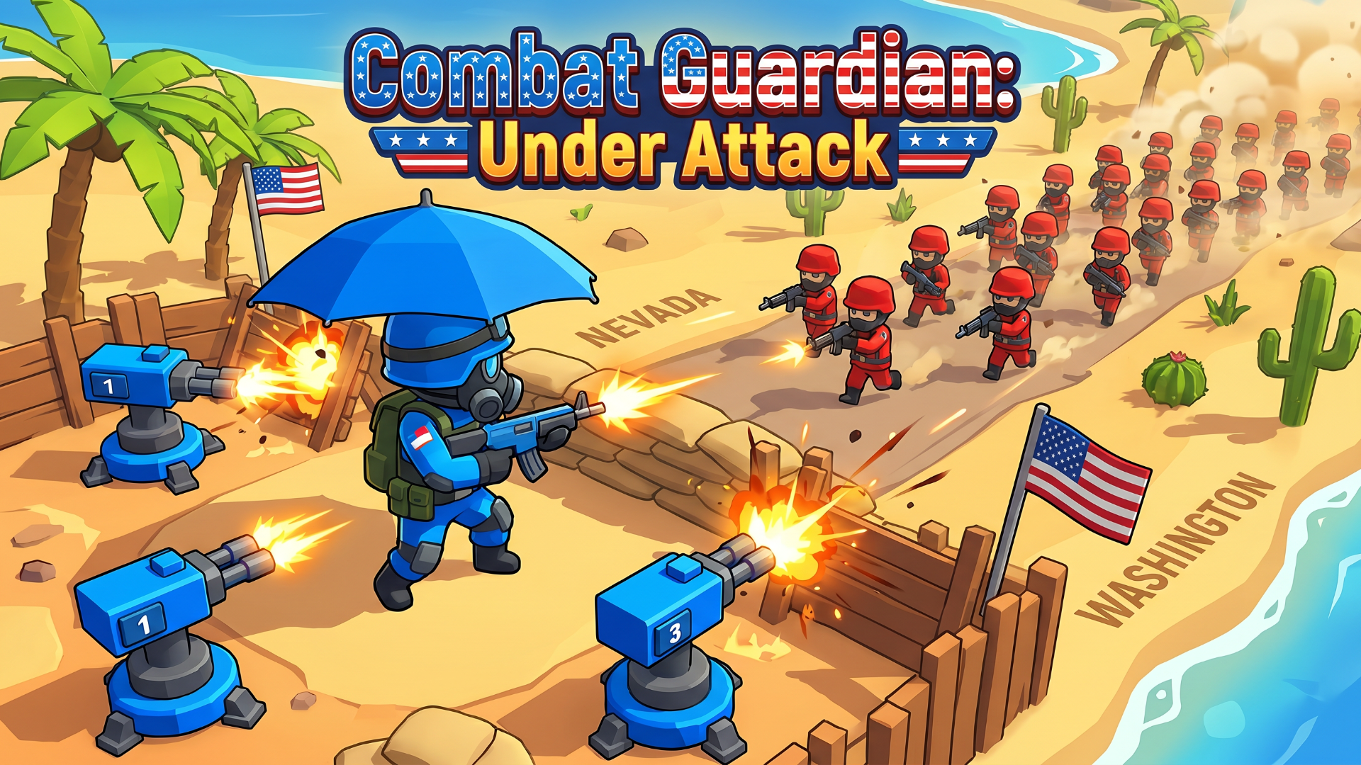 Okładka Combat Guardian: Under Attack