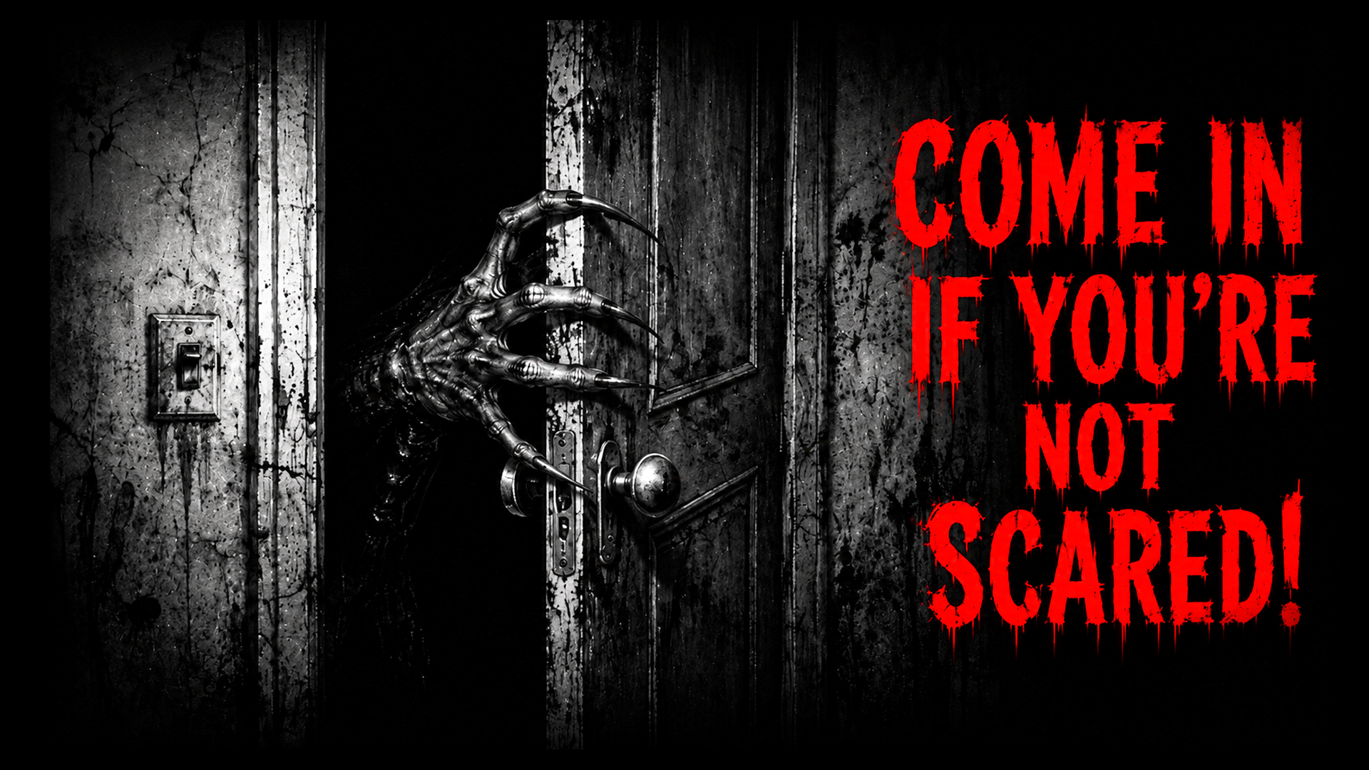 Come in if you're not Scared! cover art