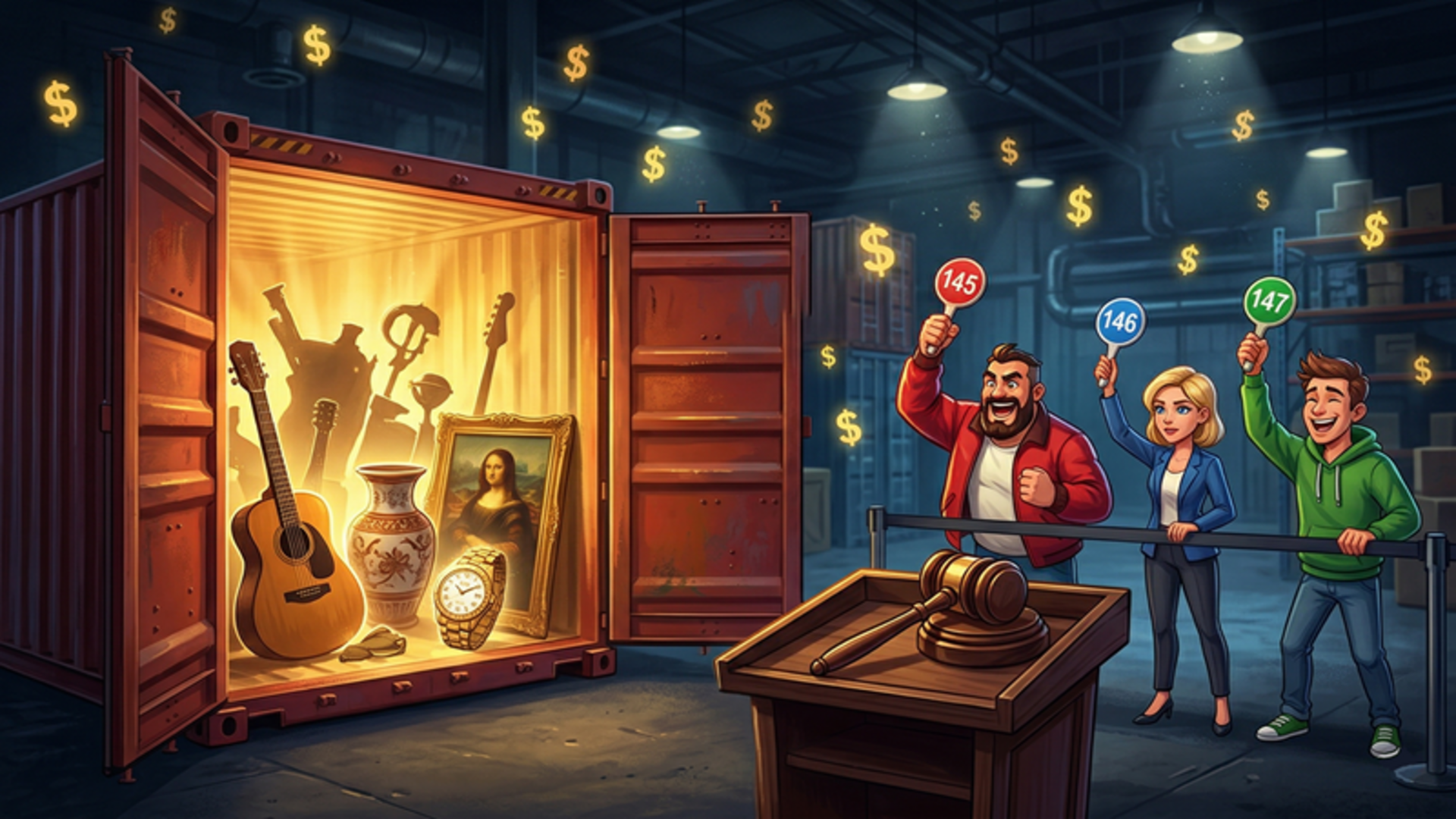 Container Auction game thumbnail