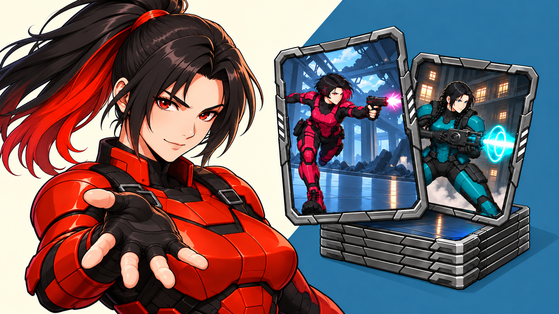 Arte da capa de Containment Protocol: Roguelike Deckbuilder