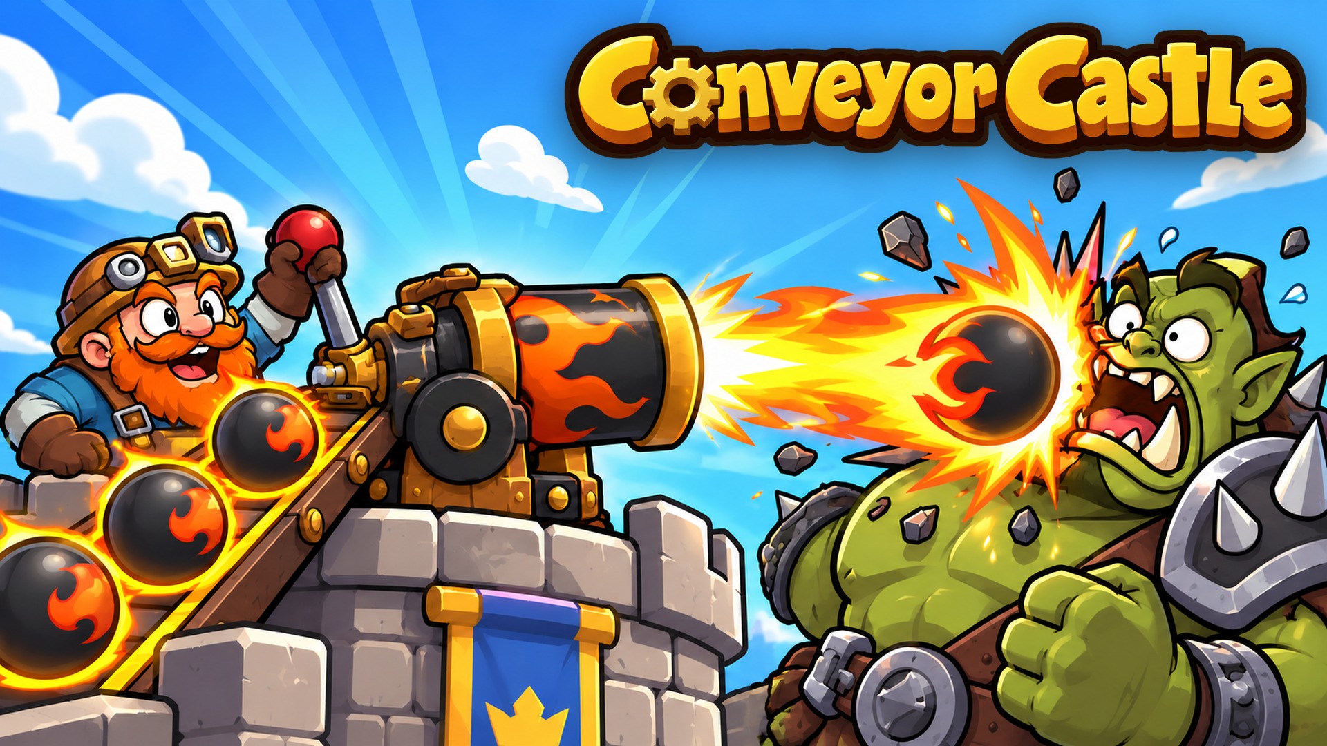 Okładka Conveyor Castle: Factory Defense
