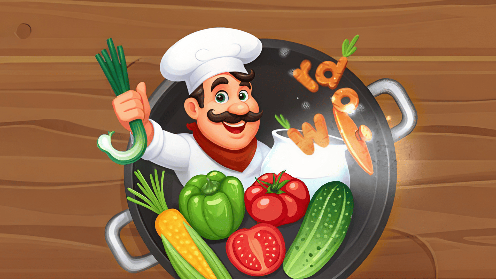 Copertina di Cooking Letters - Word Search