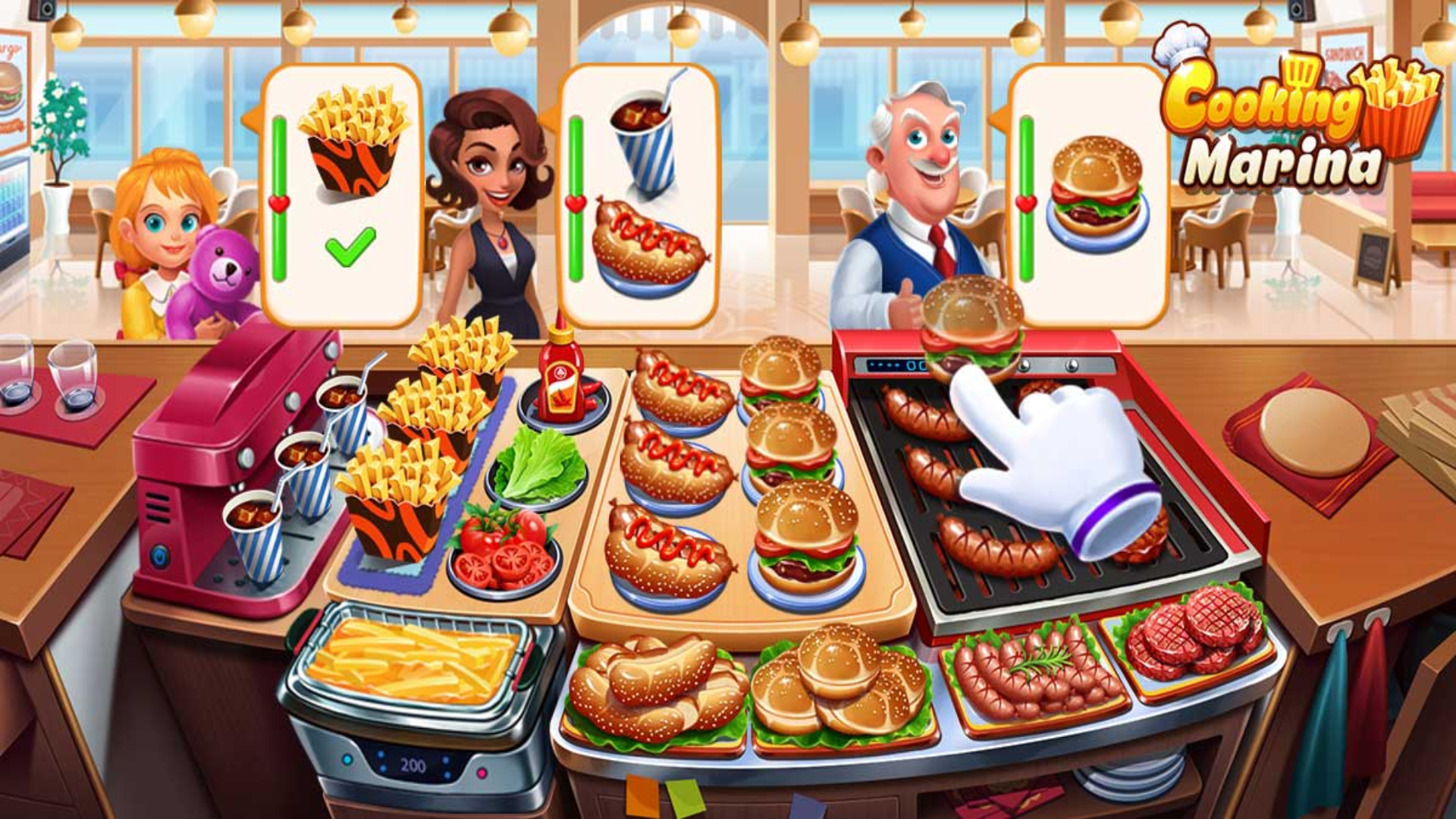 Okładka Cooking Marina - cooking games