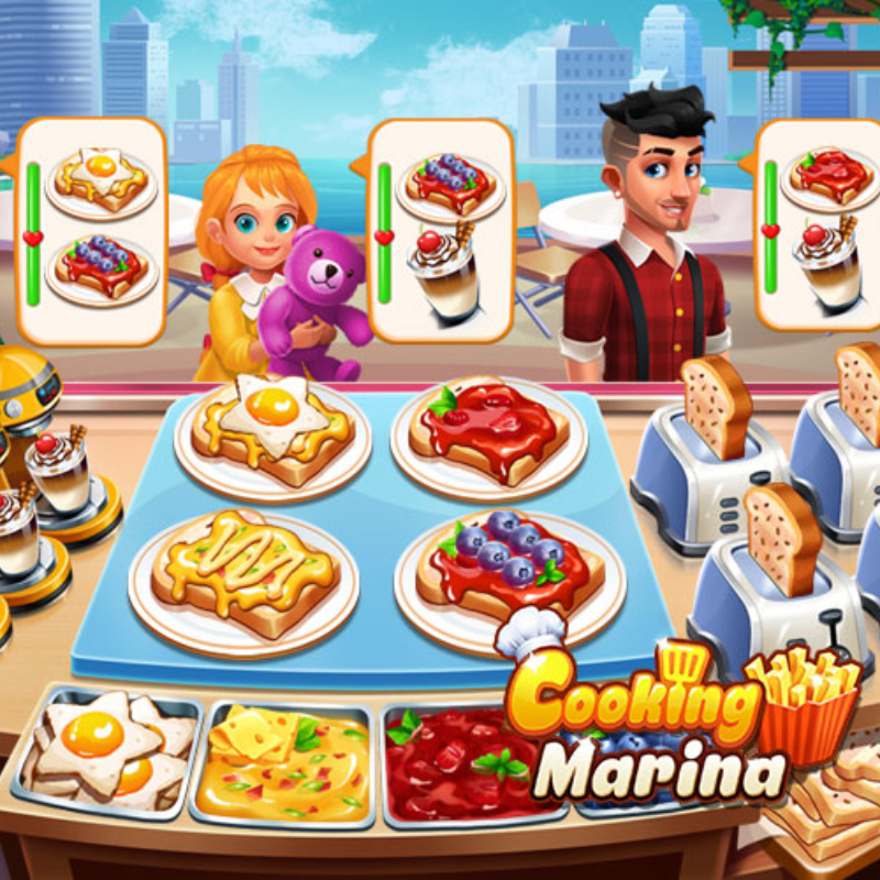 Cooking Marina - cooking games