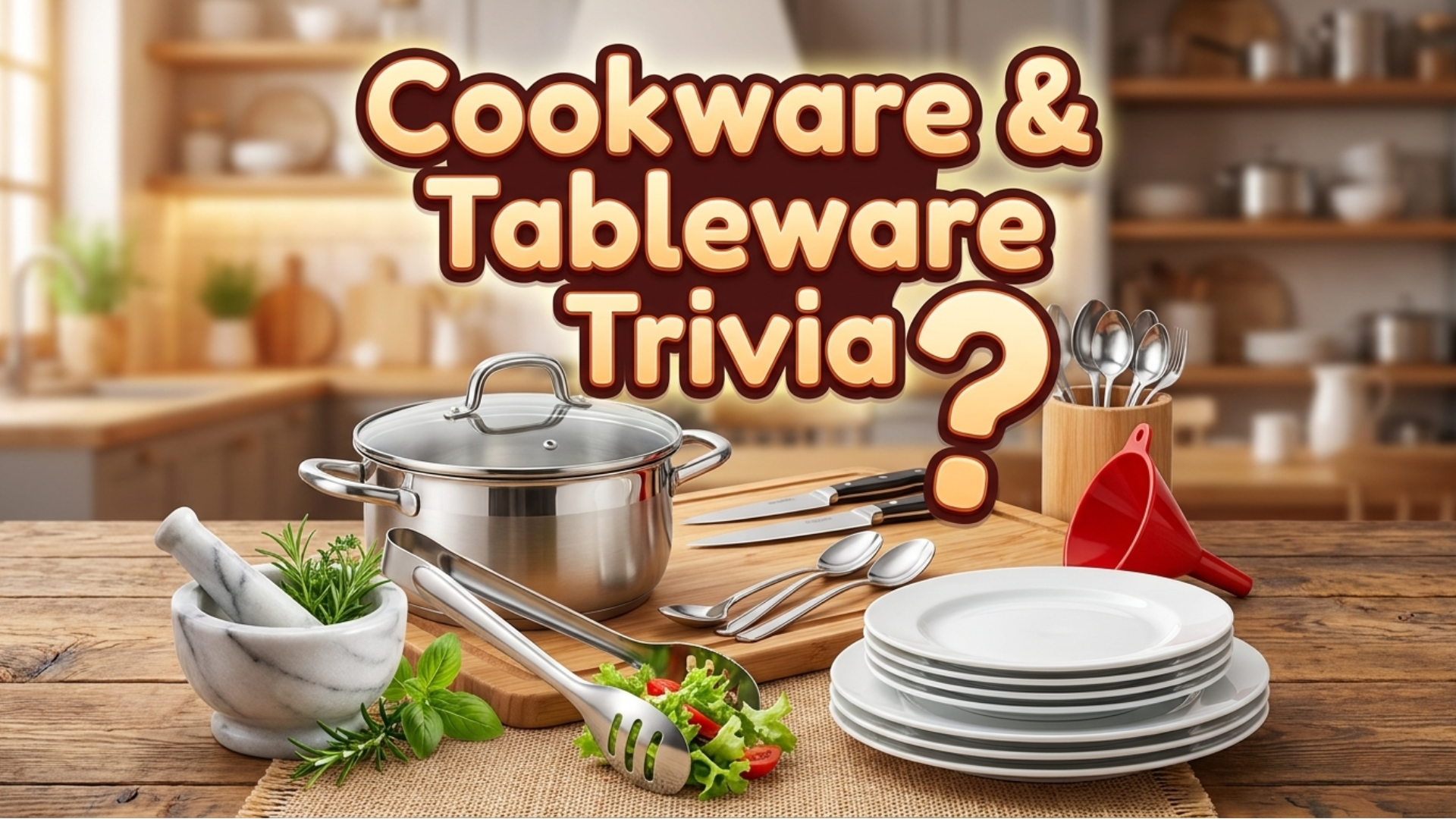 Gambar sampul Cookware & Tableware Trivia