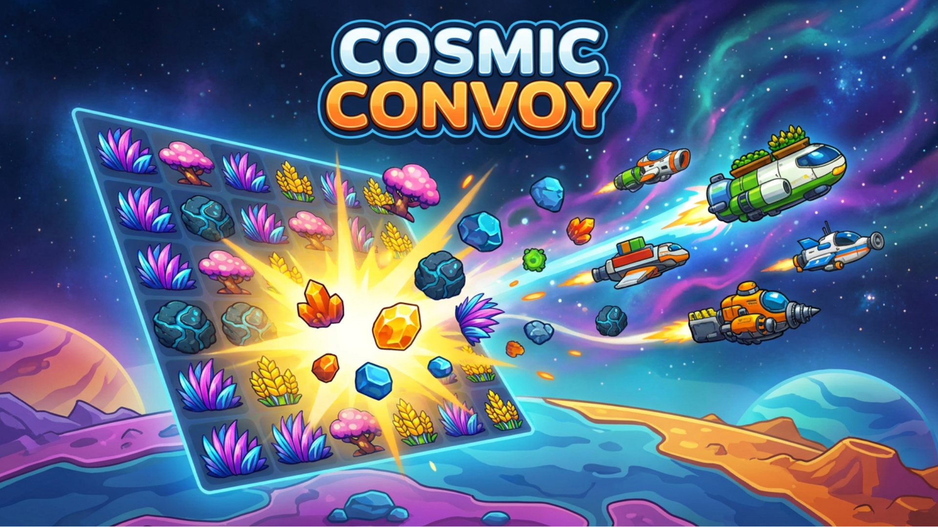 Cosmic Convoy kapak resmi