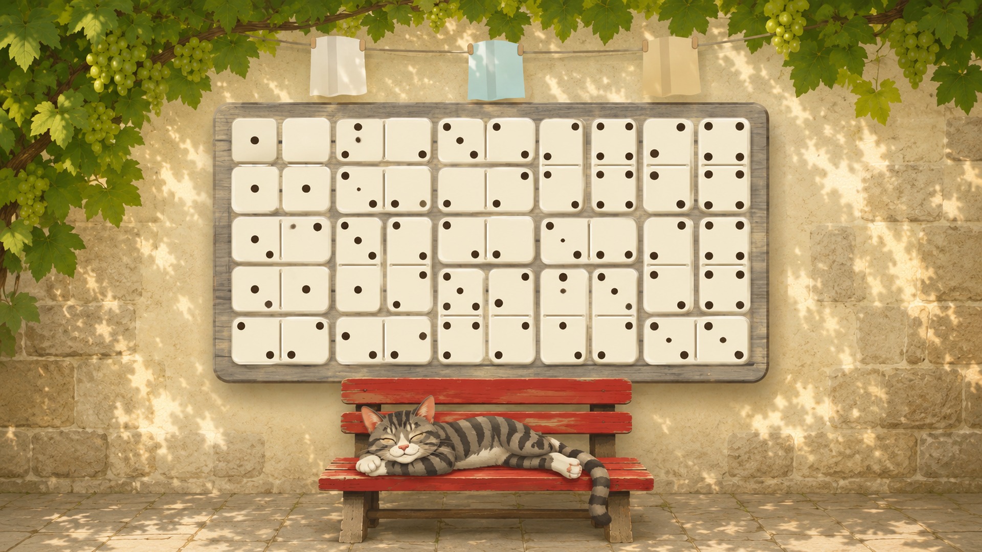 Okładka Courtyard Dominoes