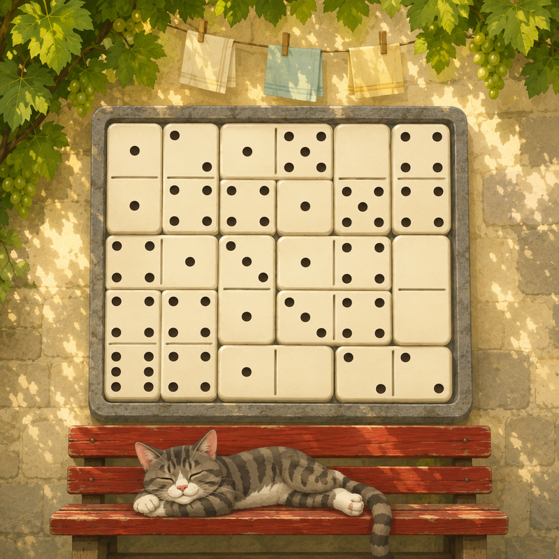 Courtyard Dominoes