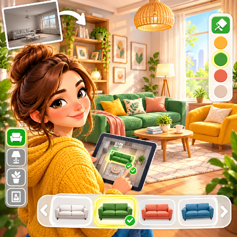 Cozy House: Interior Design