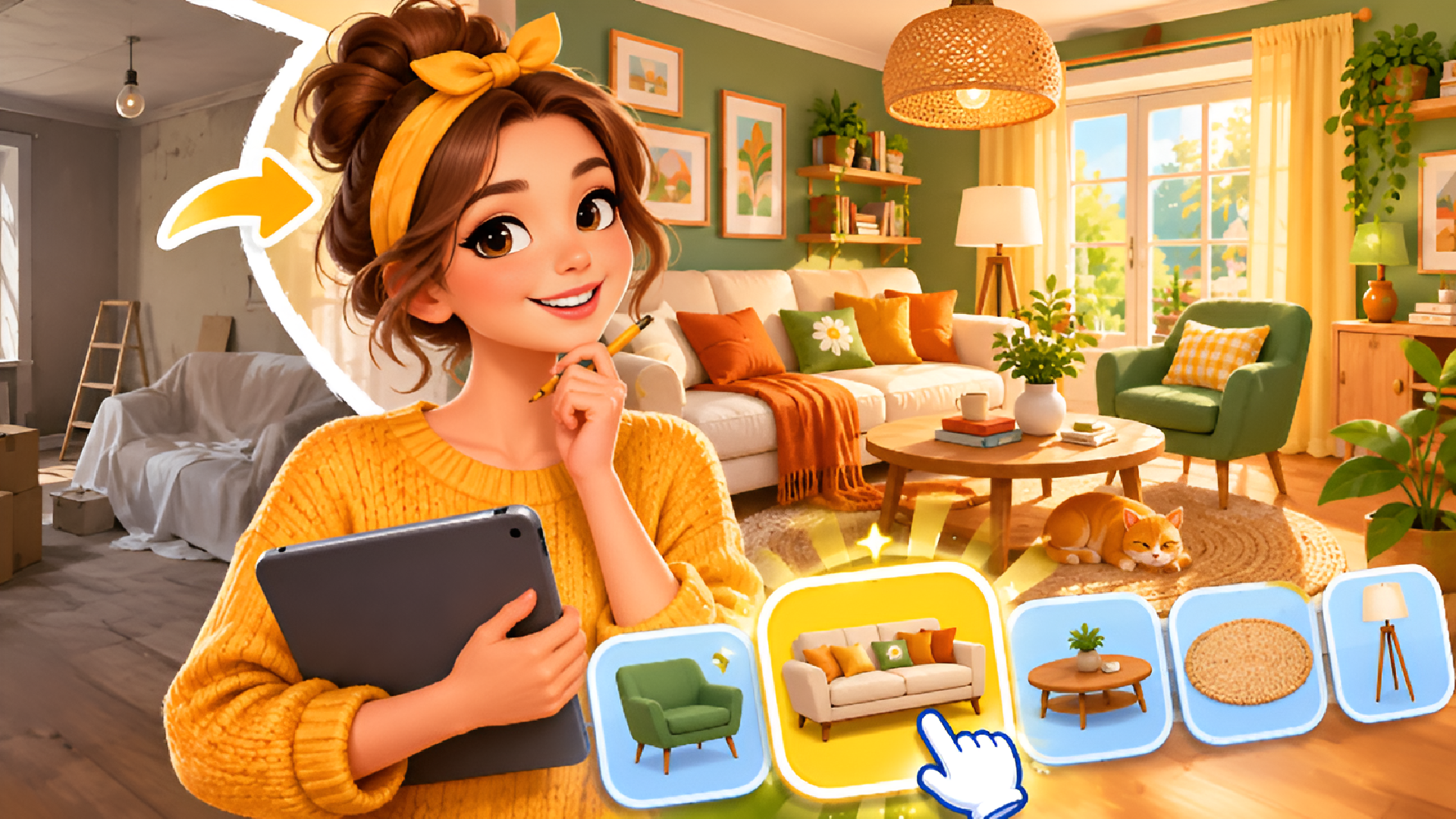 Cozy House: Interior Design